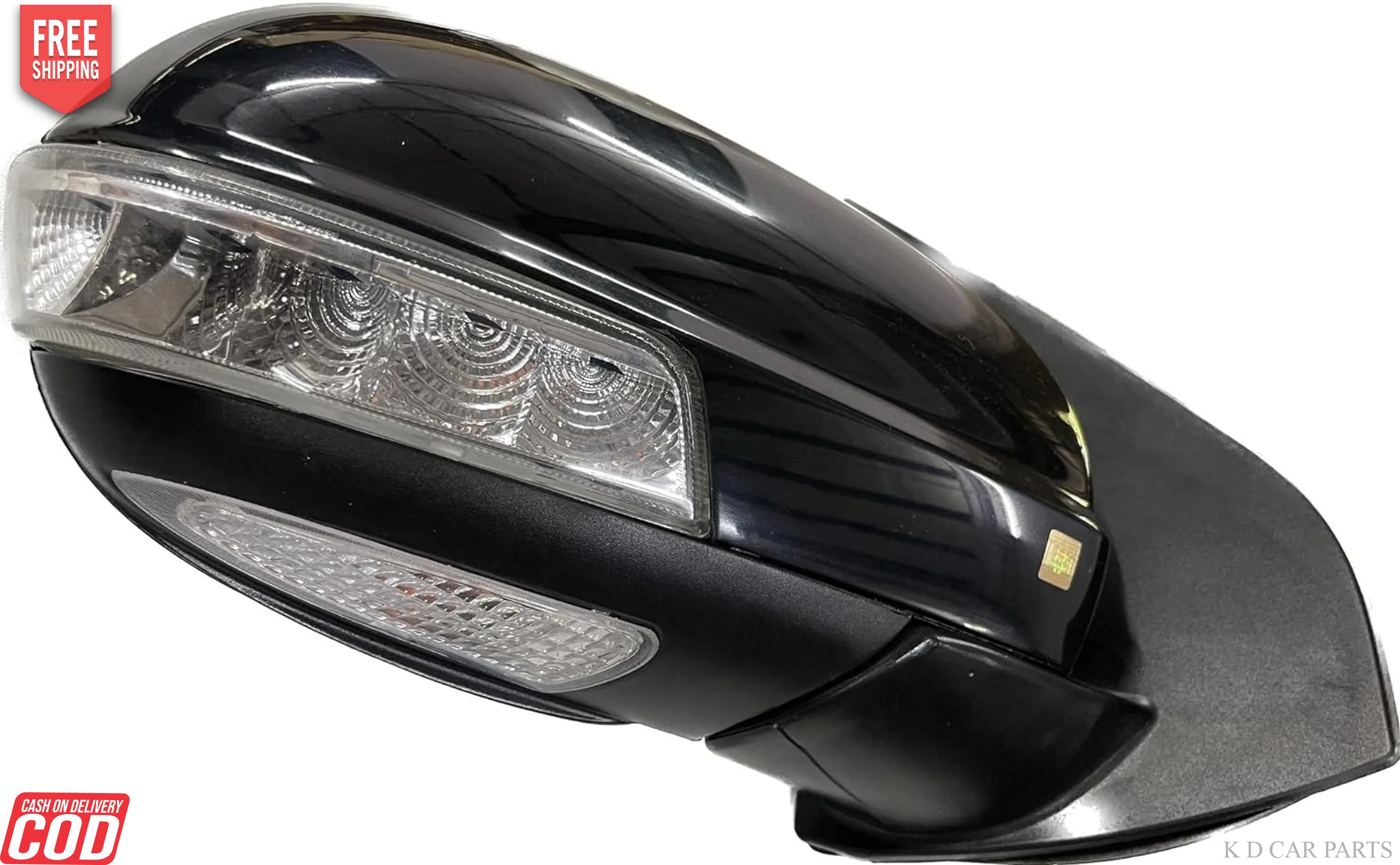 K D Door/Side Mirror For Mahindra XUV 500 Motor With Indicator NON-AUTOFOLD WITH COUPLER - Image 3