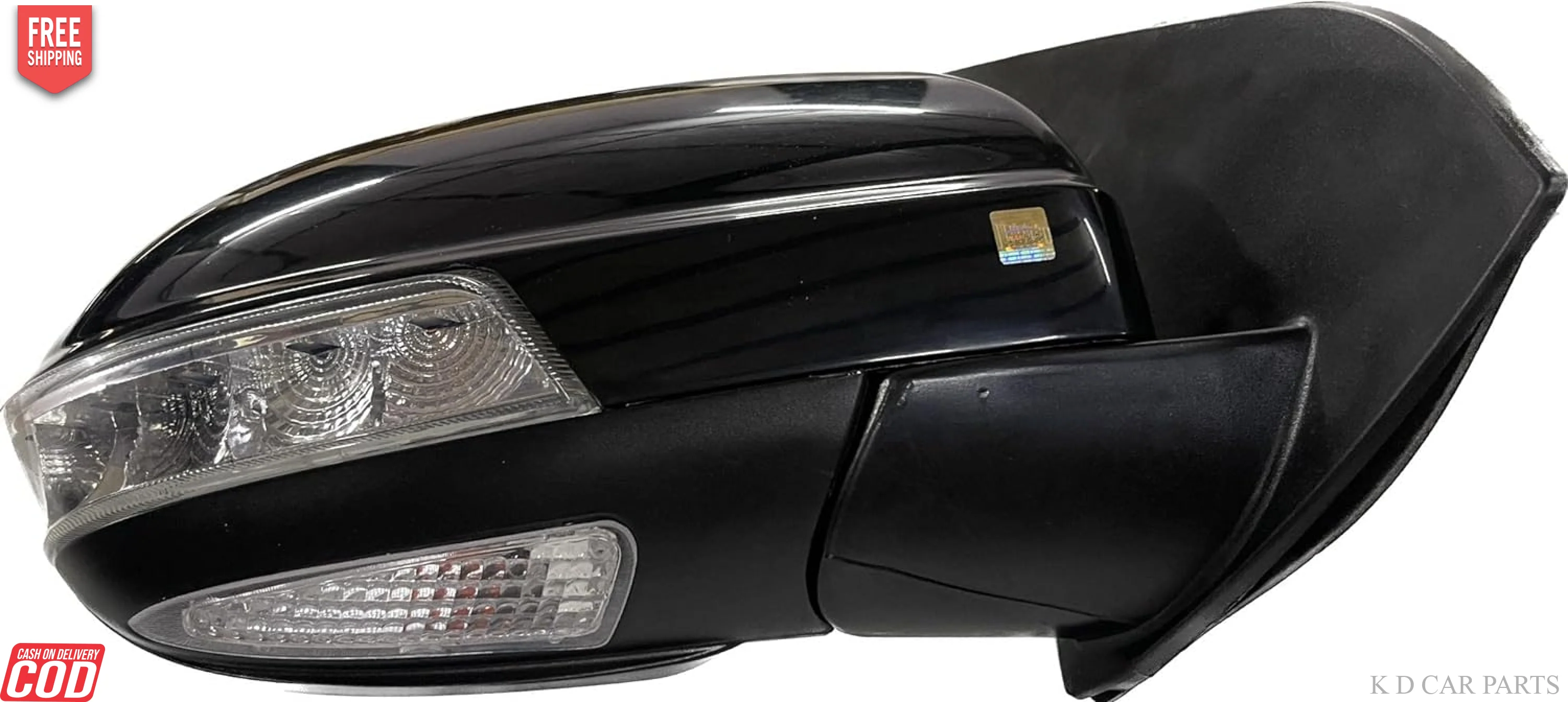 K D Door/Side Mirror For Mahindra XUV 500 Motor With Indicator NON-AUTOFOLD WITH COUPLER - Image 4