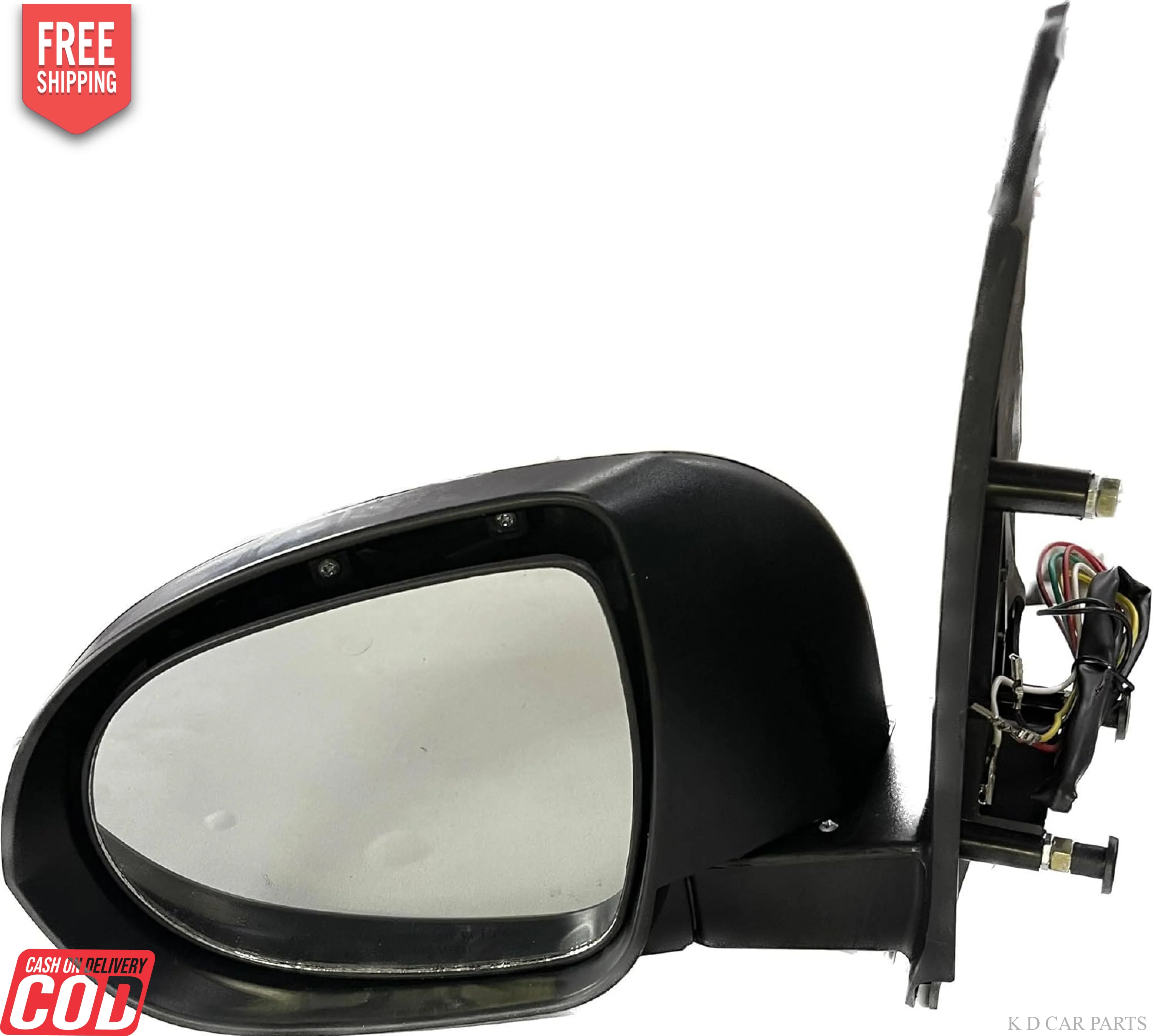 K D Door/Side Mirror For Mahindra XUV 500 Motor With Indicator NON-AUTOFOLD WITH COUPLER - Image 5