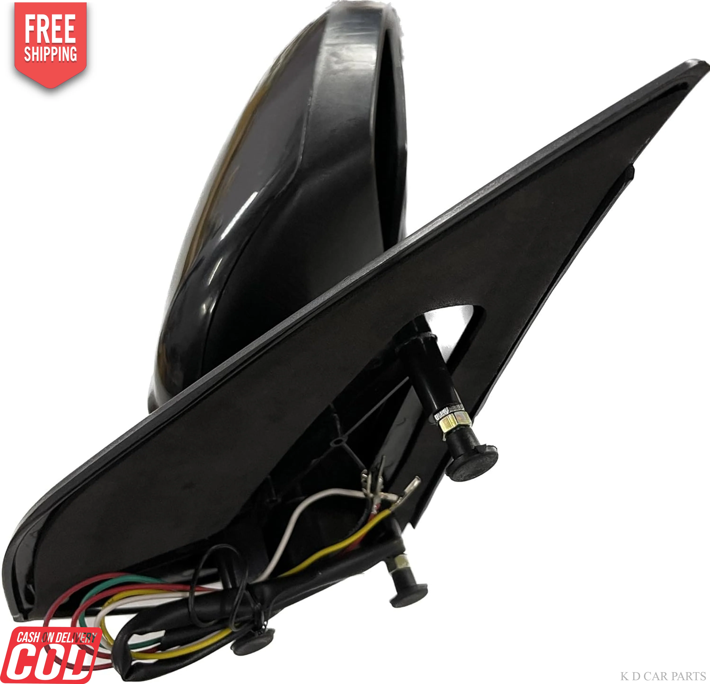 K D Door/Side Mirror For Mahindra XUV 500 Motor With Indicator NON-AUTOFOLD WITH COUPLER - Image 7
