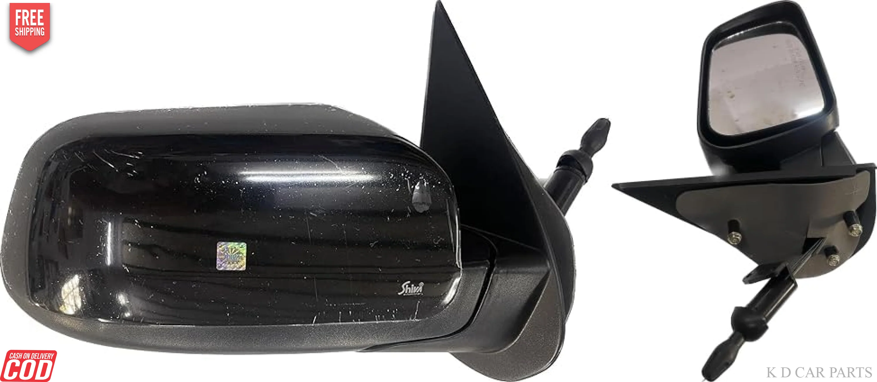 K D Door/Side Mirror For Mahindra Xylo/Quanto Manual Adjustable - Image 11