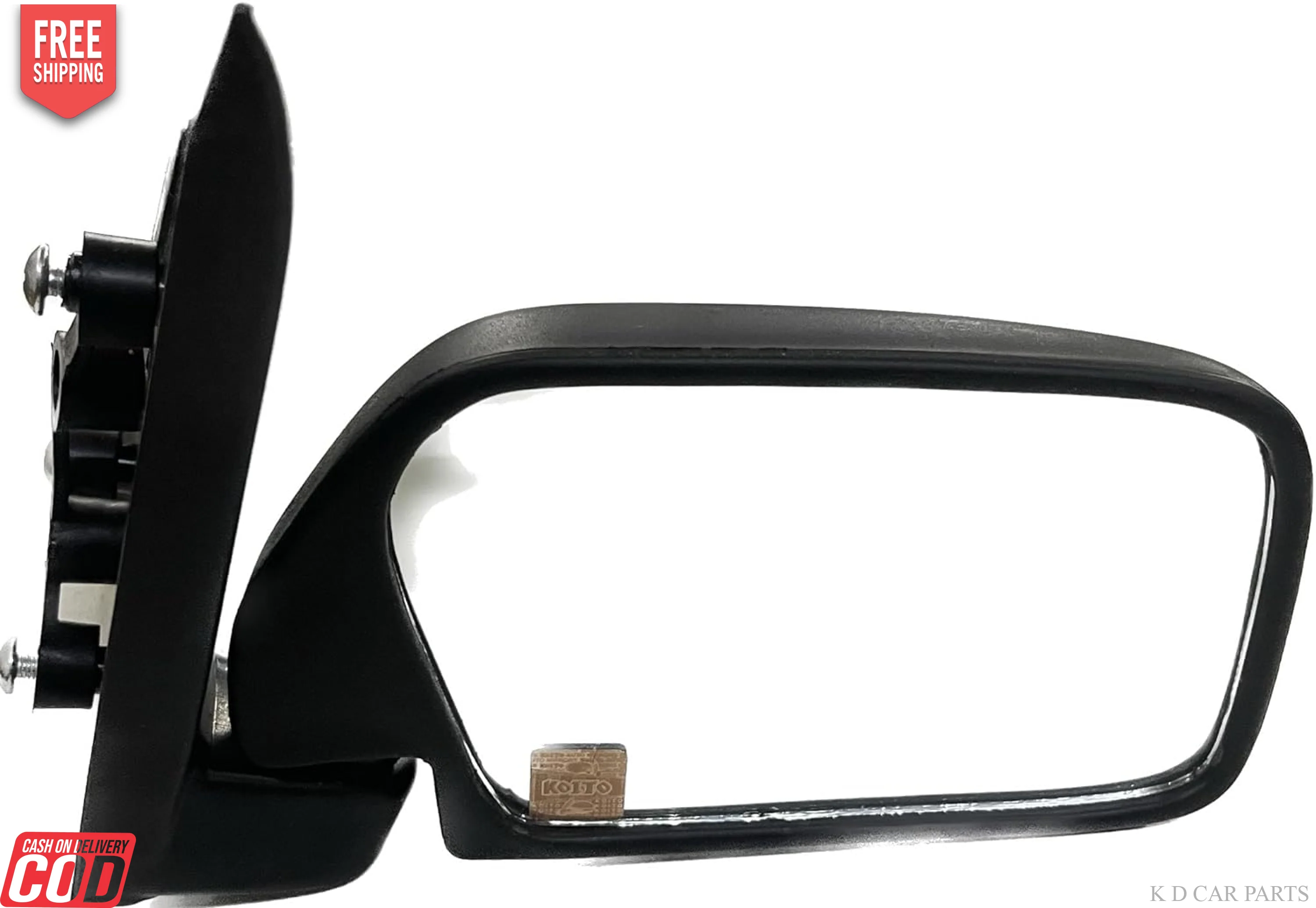 K D Door/Side Mirror for Maruti Zen Plain Ordinary - Image 2