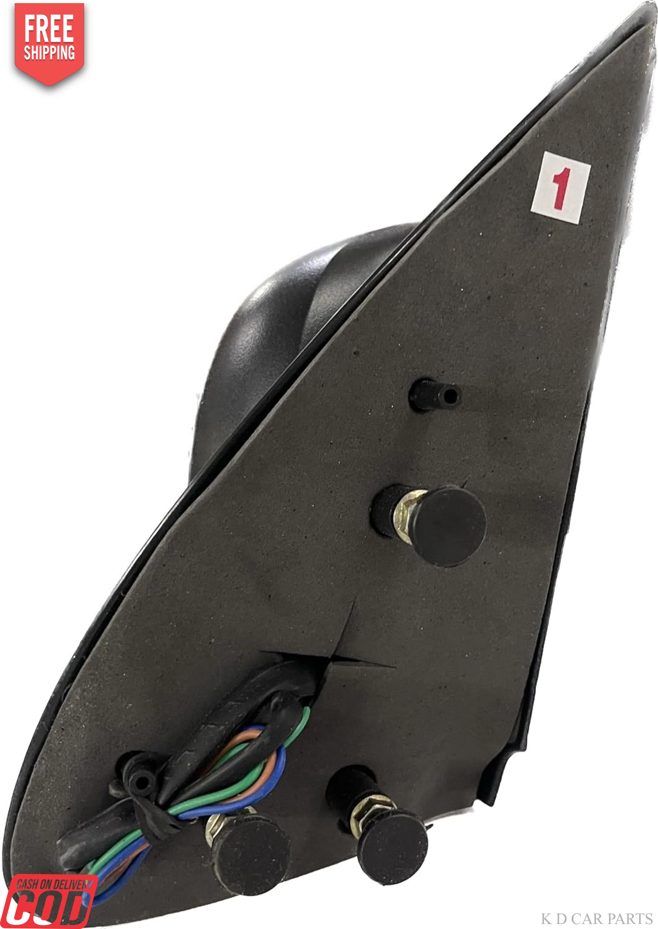K D Door/Side Mirror For Nissan Micra Motorised with coupler - Image 7