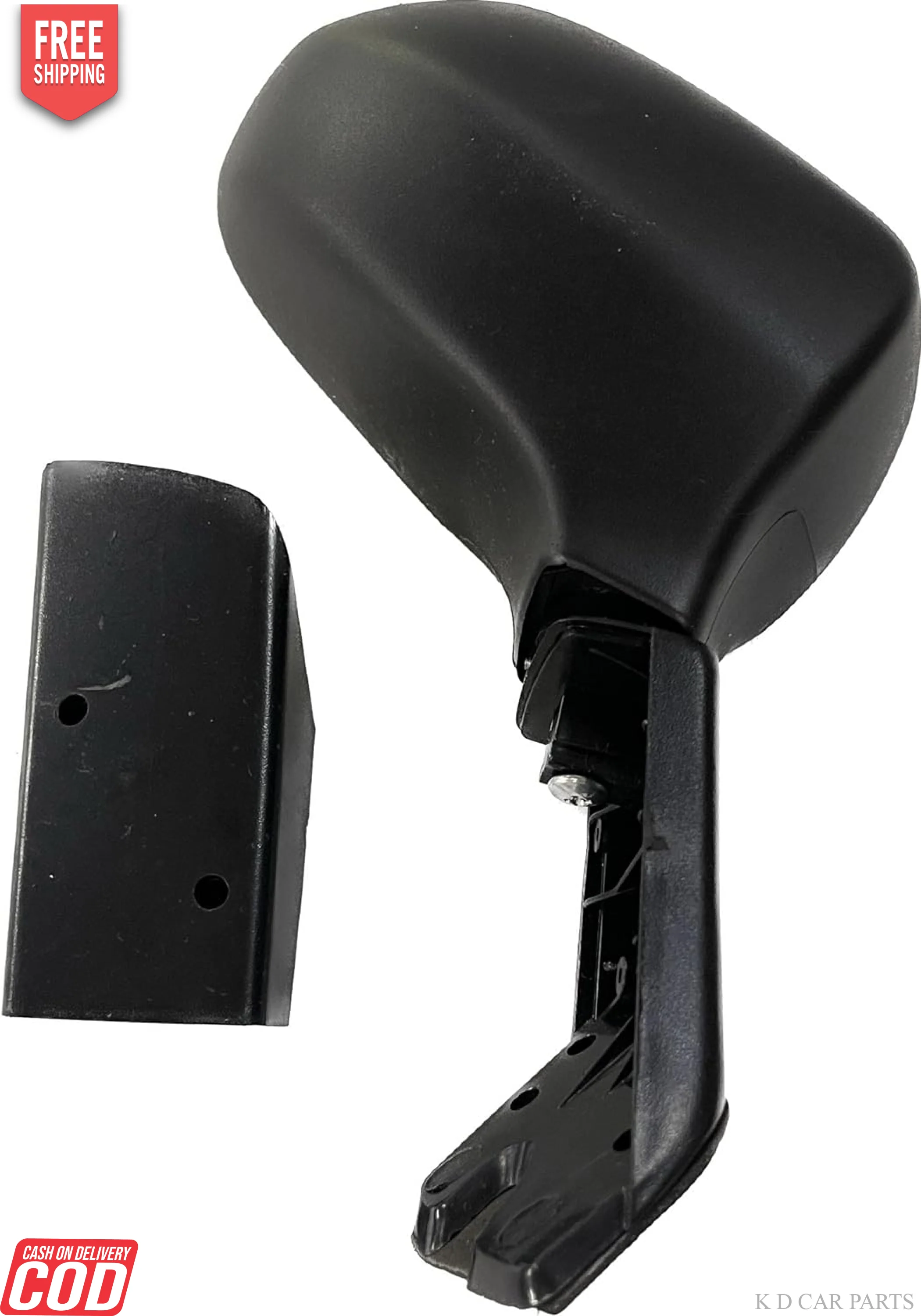 K D Door/Side Mirror For Tata Nano Old Model Non-Adjustable - Image 4