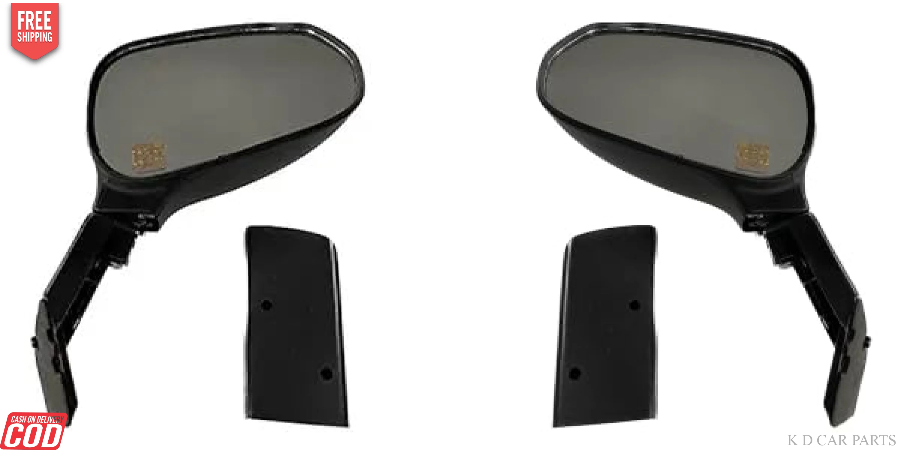 K D Door/Side Mirror For Tata Nano Old Model Non-Adjustable - Image 5