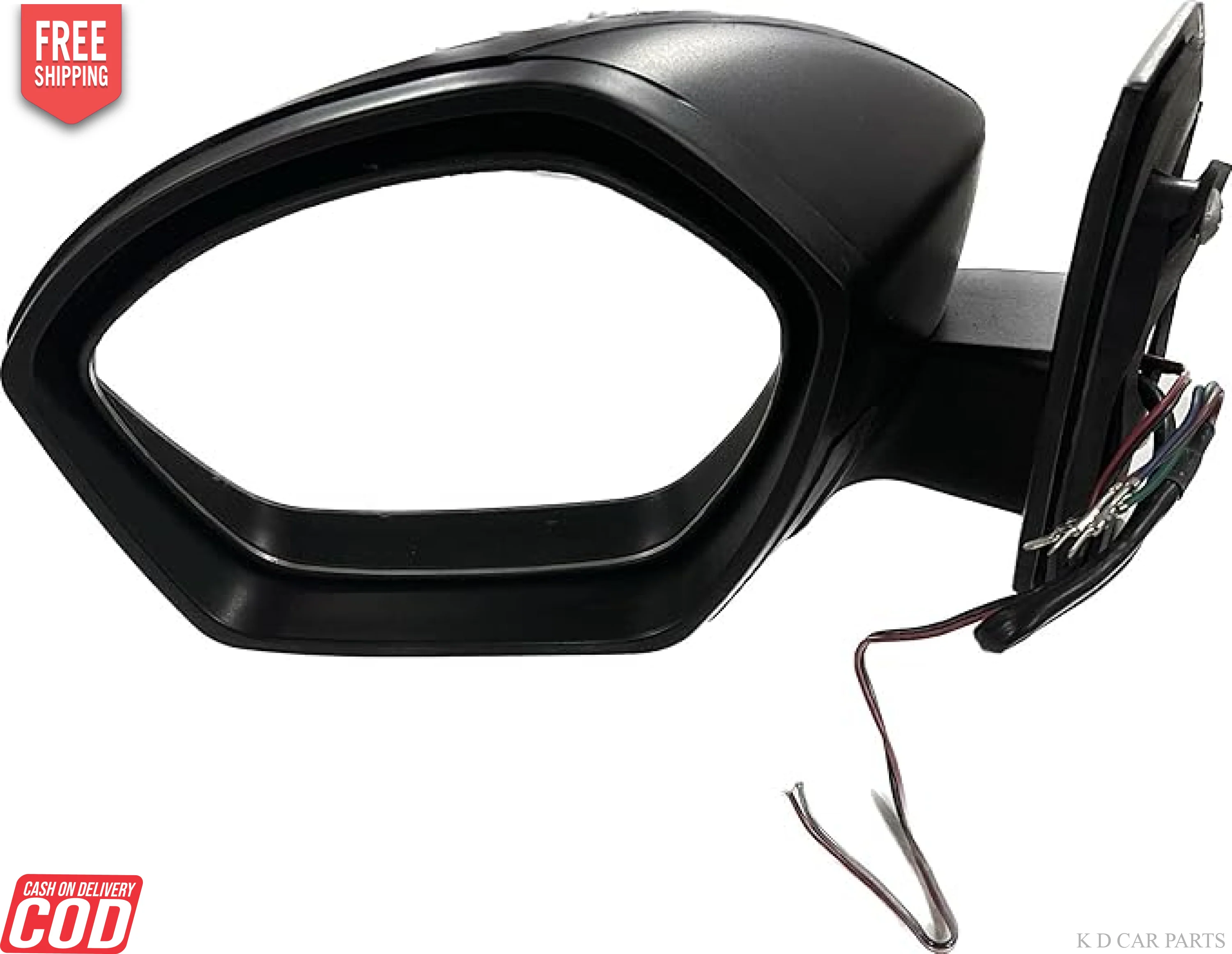 K D Door/Side Mirror for TATA NEXON Motor With Indicator (NON-AUTOFOLD) with coupler - Image 3