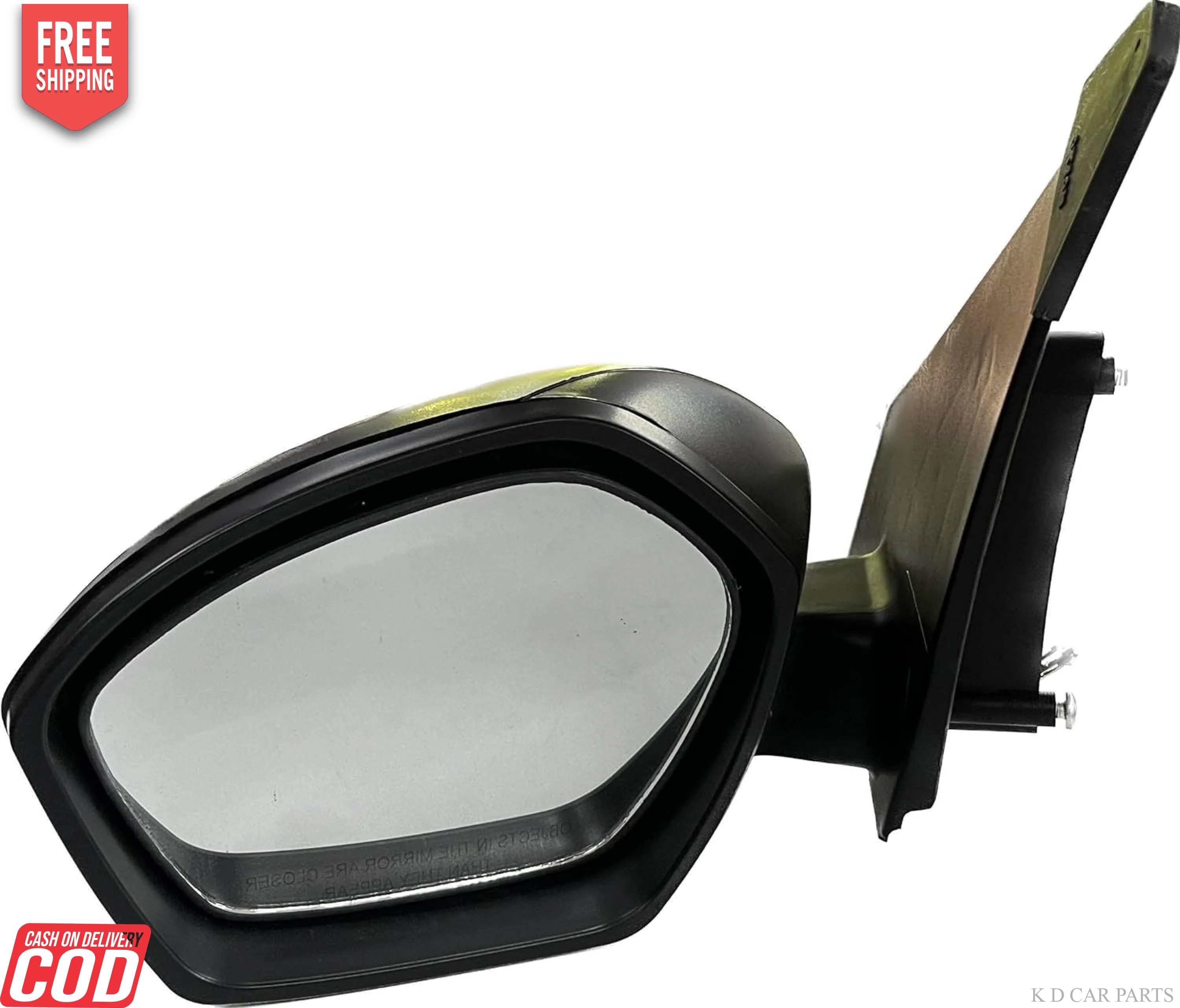 K D Door/Side Mirror for Tata Tiago/Tigor Motor Without Indicator WITH COUPLER - Image 4