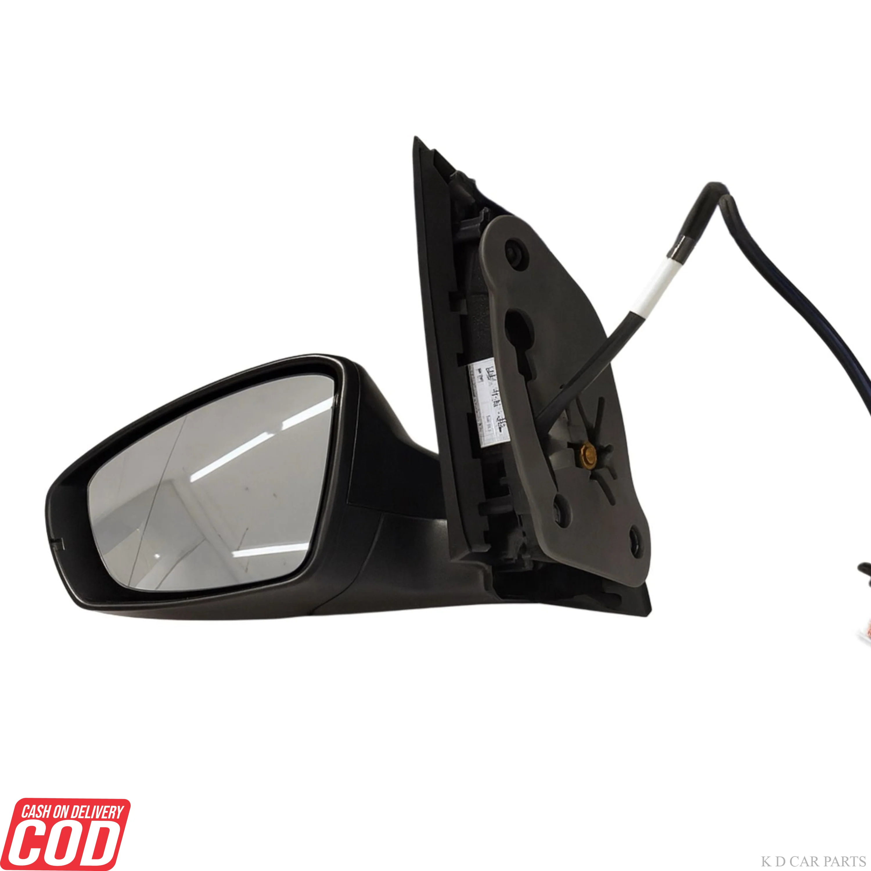 K D Door/Side Mirror For VW Polo/Vento/Rapid Motor With Indicator (COUPLER) 2014-2020 - Image 2
