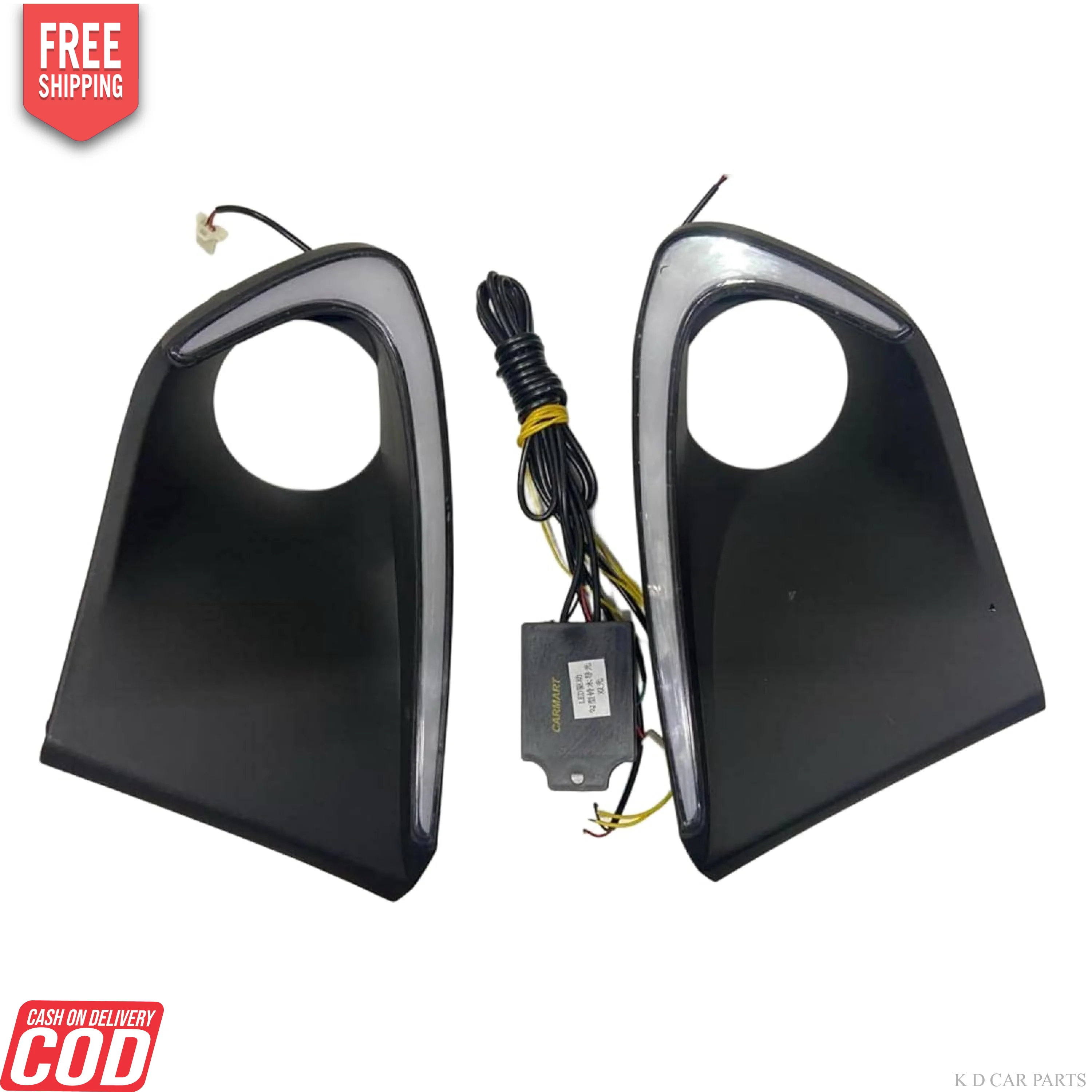 K D Drl Day Time Running Light Compatible for Baleno with Turn Signal Imported (Neon Type) Complete Wiring Upto 2018 Model - Image 3