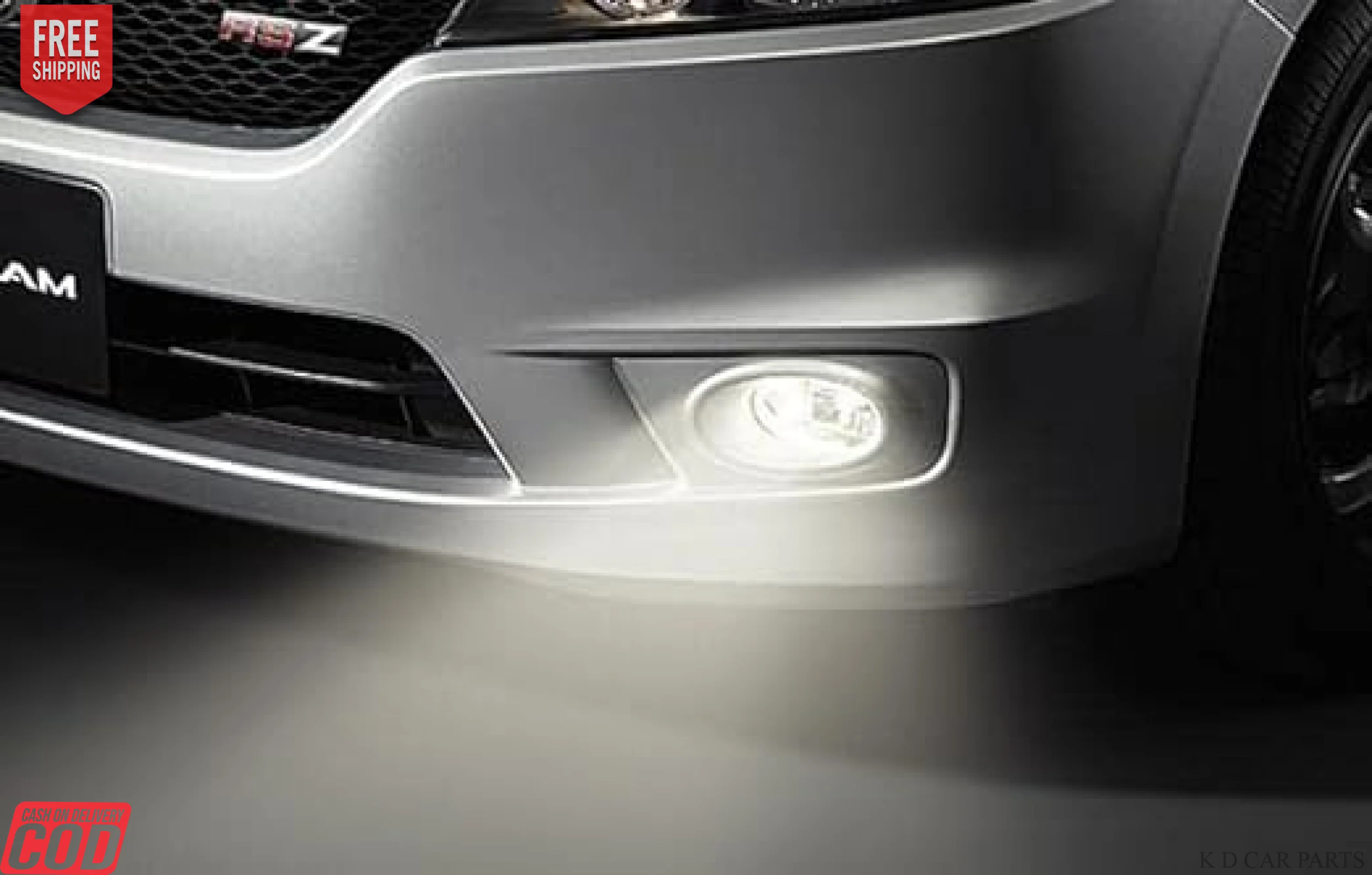 K D Fog Lamp  for Chevrolet Beat With Bulb 2014-2017 - Image 3