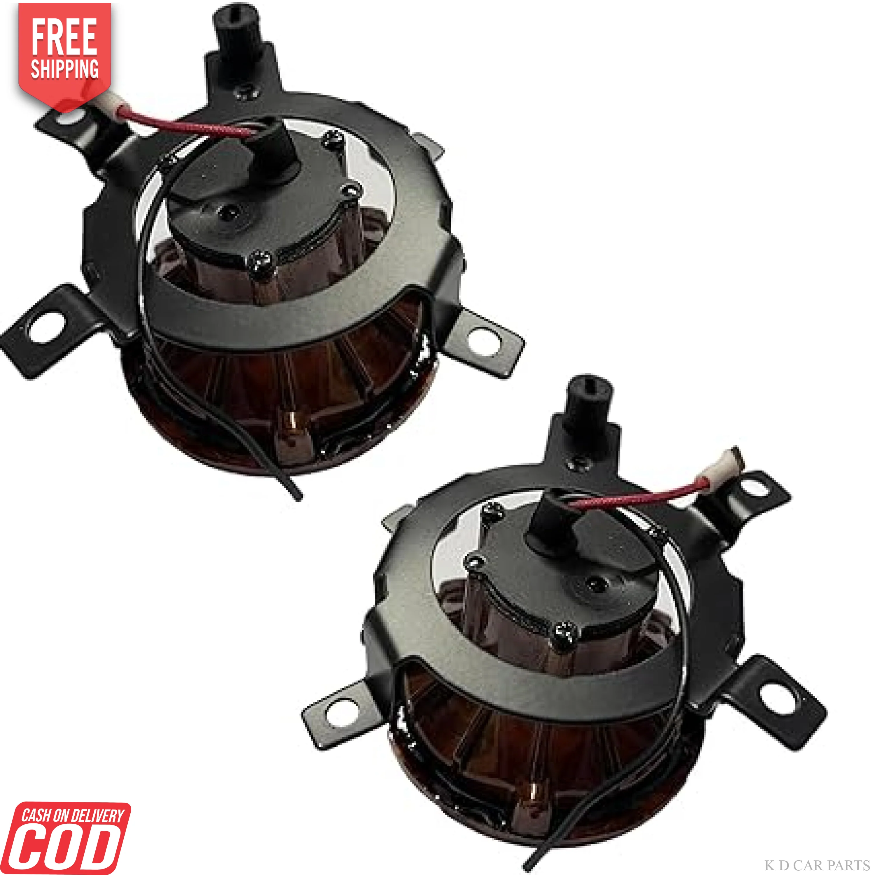 K D Fog Lamp For Ford Figo (With Bulb) 2010-2022 - Image 3