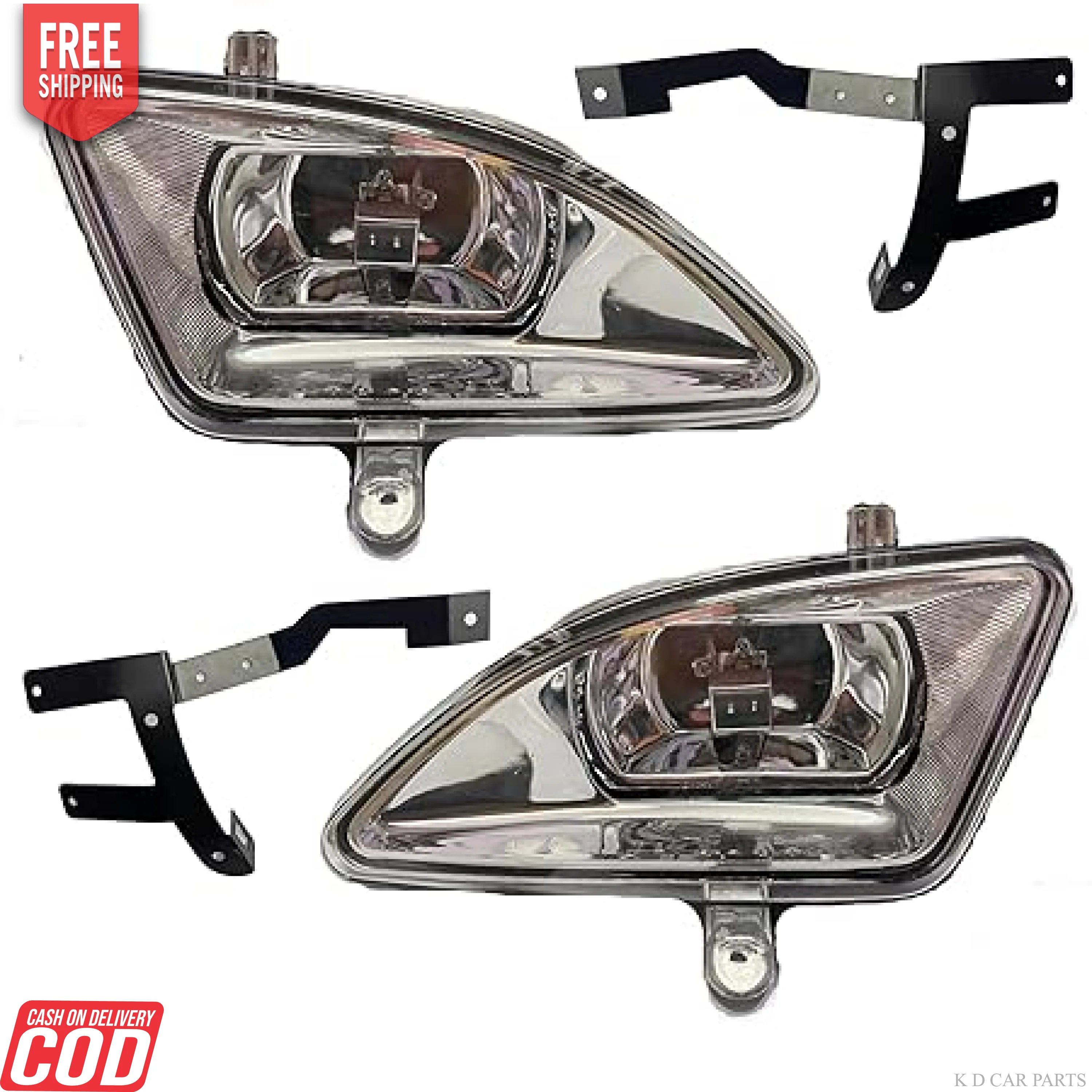 K D Fog Lamp  For Ford IKON With Bulb  1999-2011