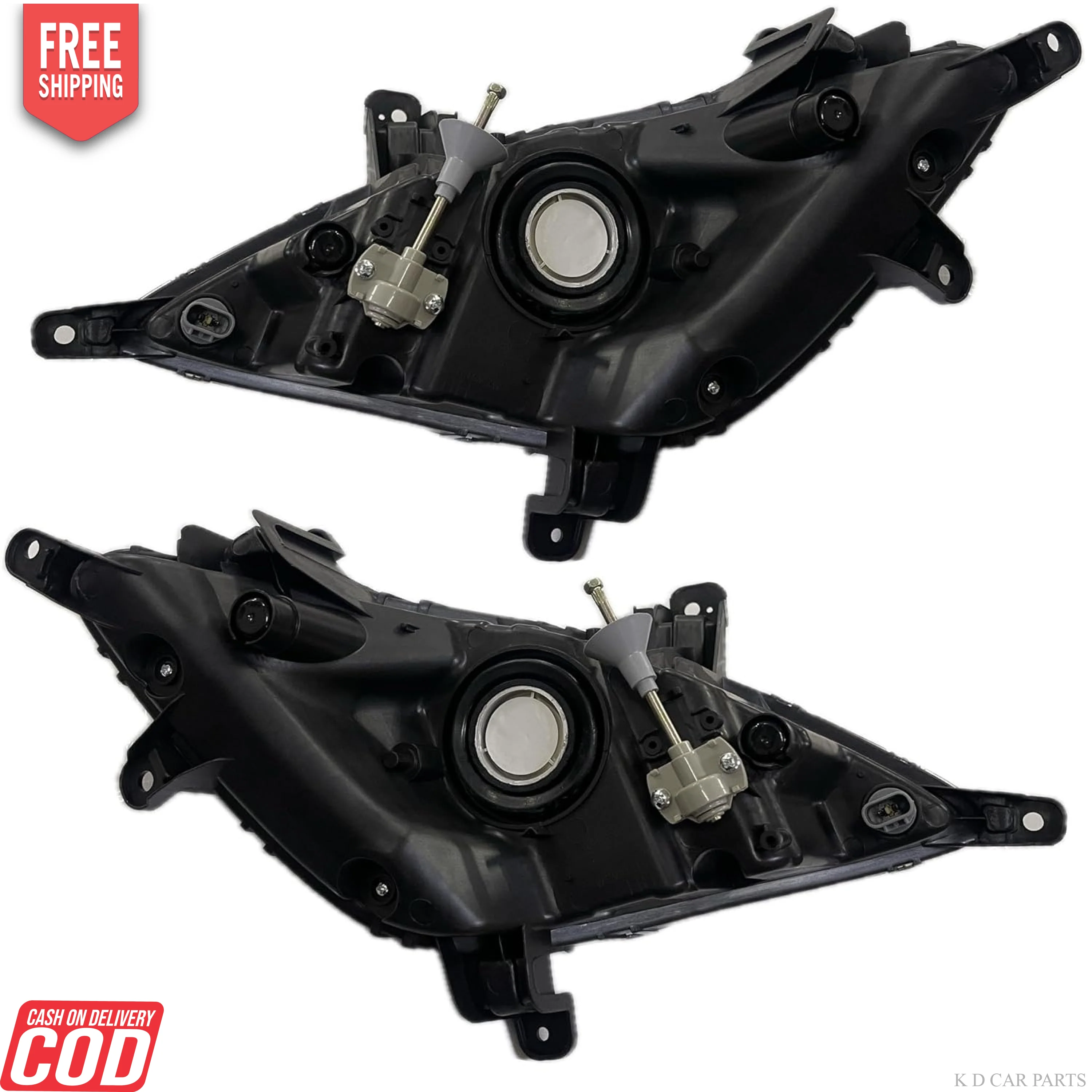 K D LED Fog Lamp  For Hyundai I20 With DRL Indicator Complete KIT (2012-2014) Type 2 - Image 3