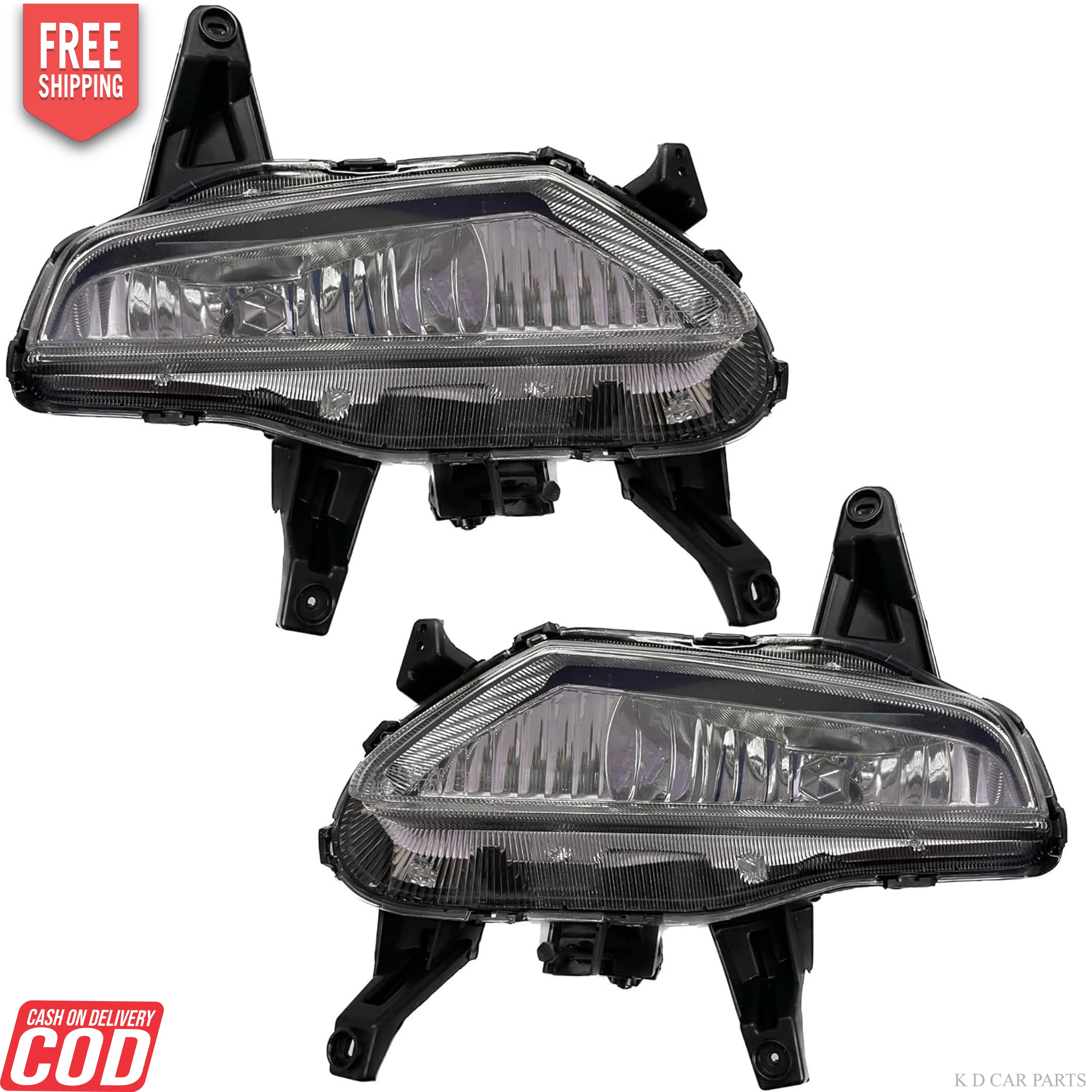 K D Fog Lamp  For Hyundai Xcent With Bulb 2016-2020