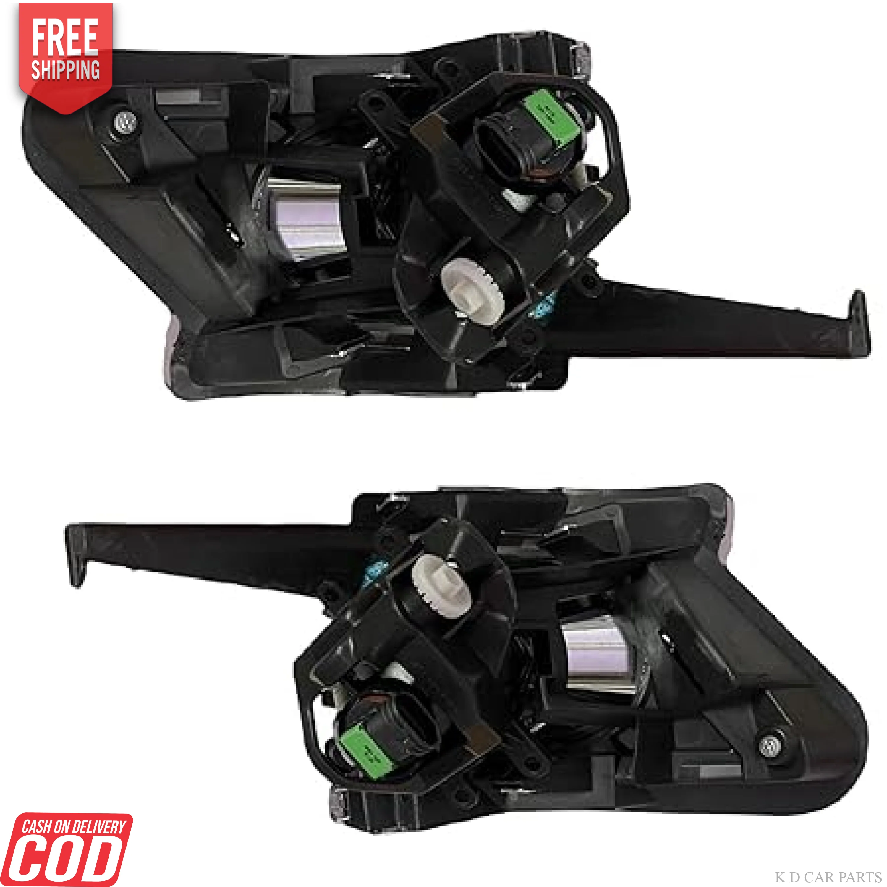K D Fog Lamp  For Toyota Innova Crysta With Bulb, Cover, Wire & Complete Kit  2016-2020 - Image 2