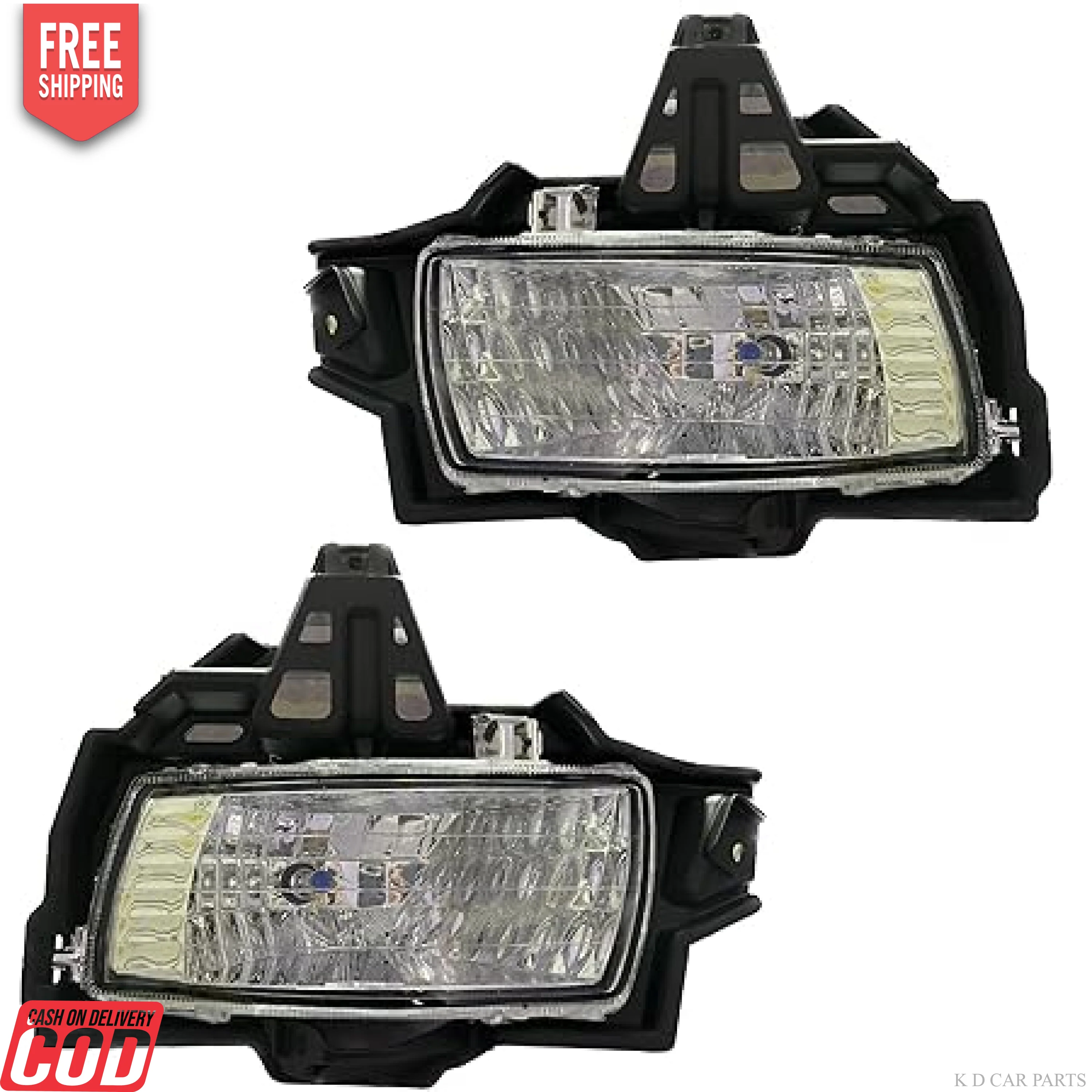 K D Fog Lamp For Innova Type 2 (2009-2012) With Bulb