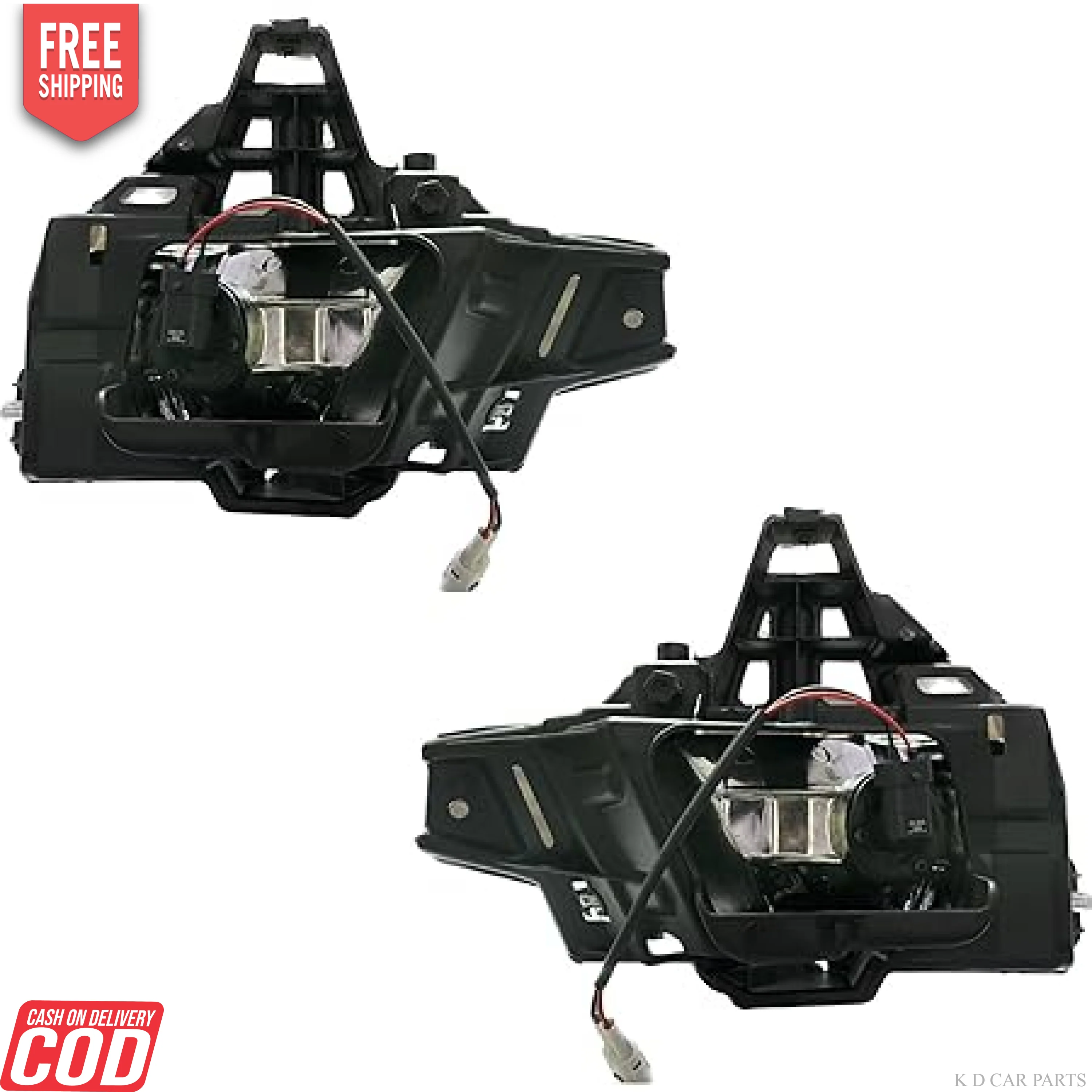 K D Fog Lamp For Innova Type 2 (2009-2012) With Bulb - Image 2