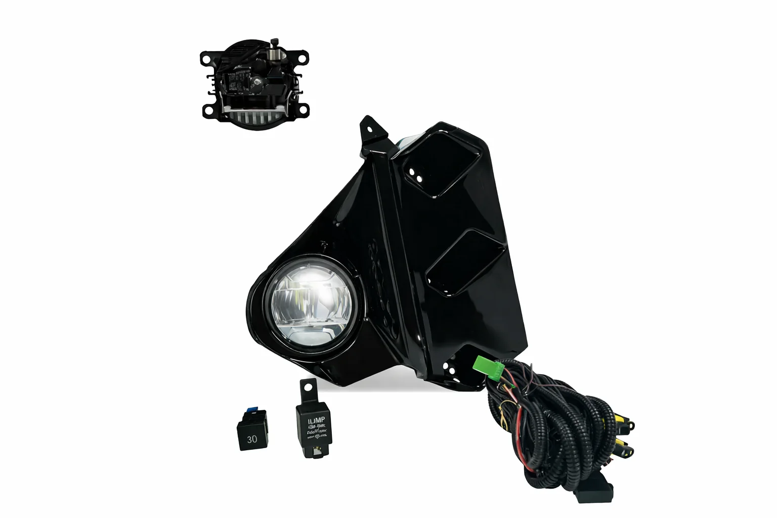 K D Fog Lamp for Mahindra 3XO, Complete Kit with Wiring 2024-NOW - Image 2