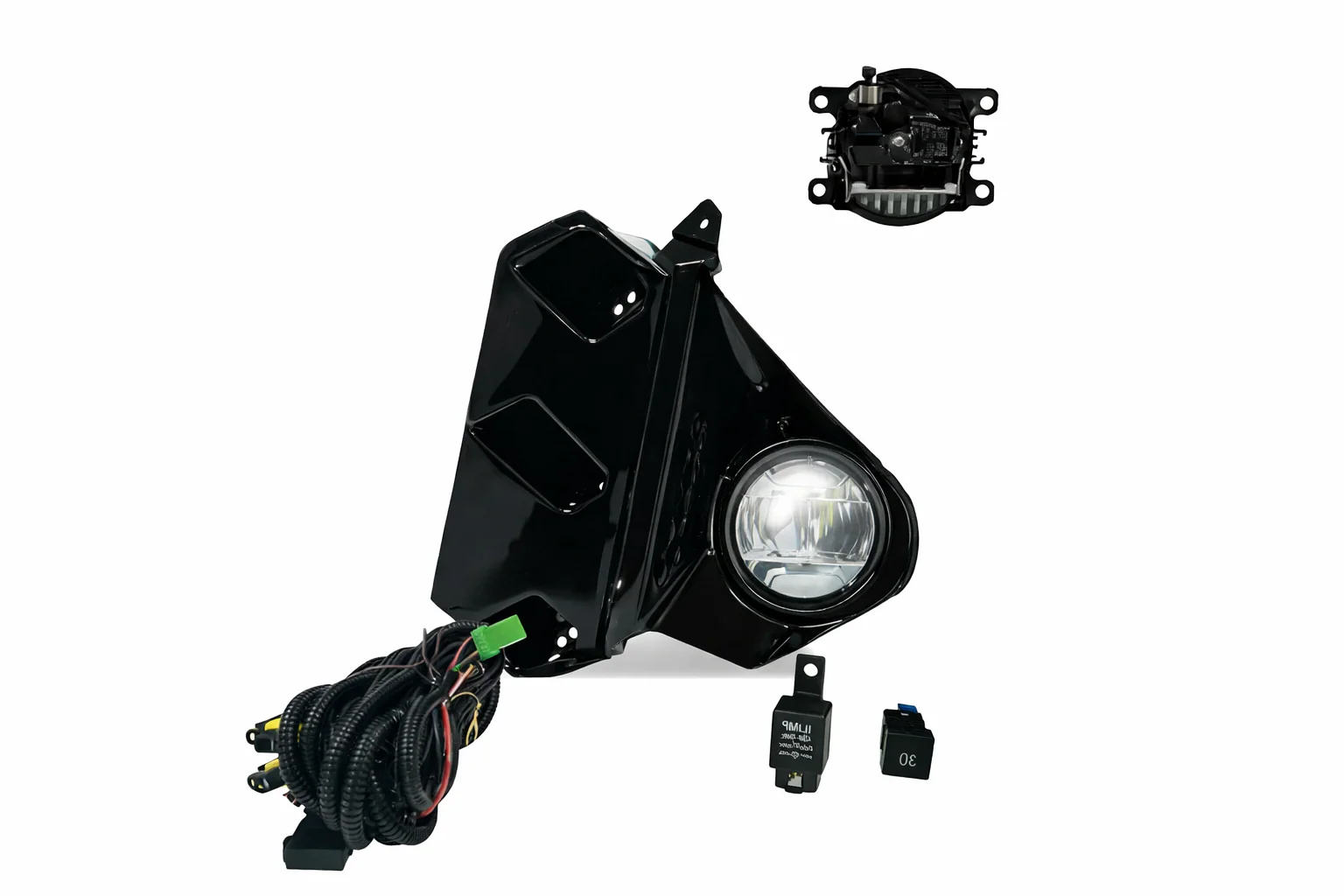 K D Fog Lamp for Mahindra 3XO, Complete Kit with Wiring 2024-NOW - Image 3