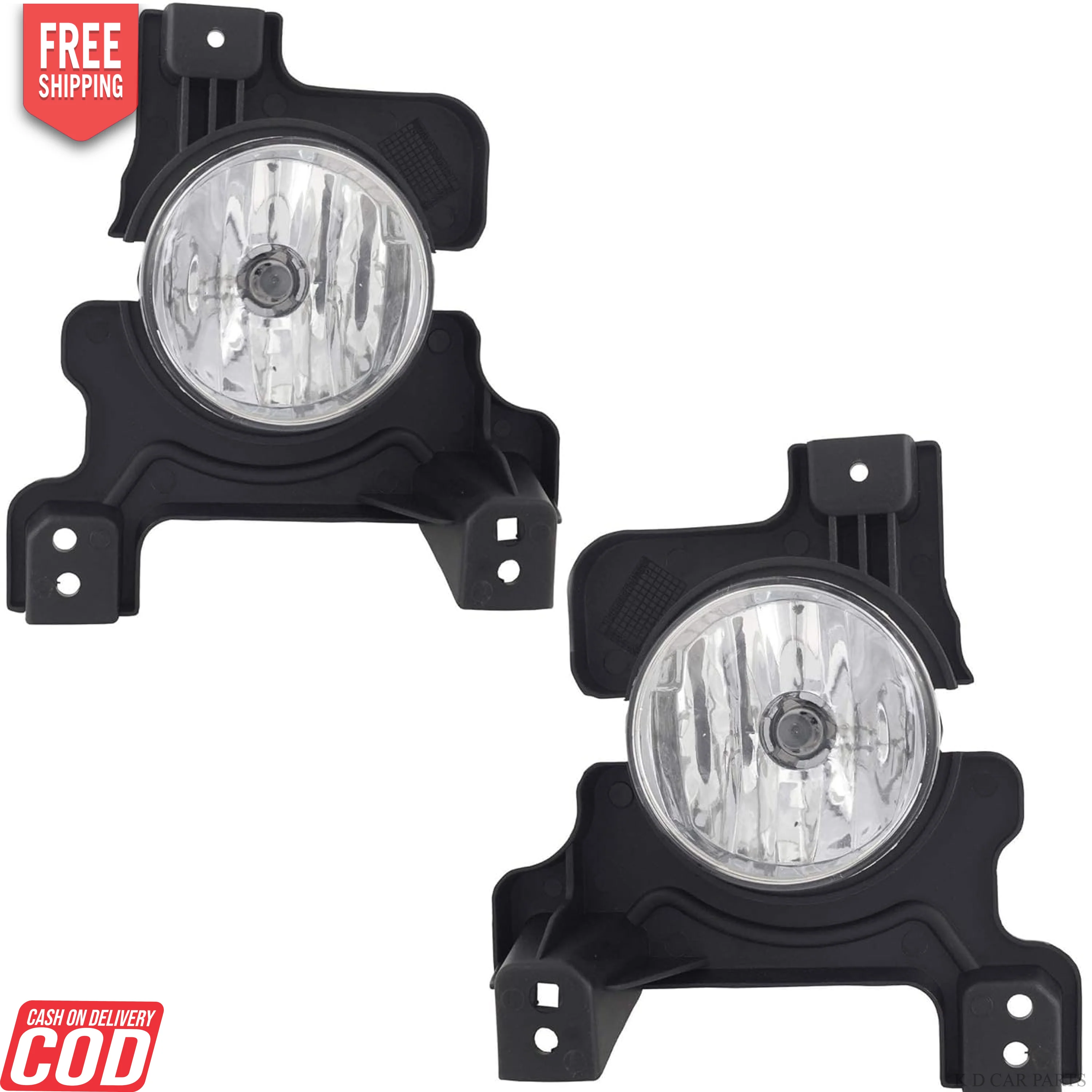 K D Fog Lamp  For Mahindra Scorpio 2018-NOW (LED DRL WITH FOG LAMP) Complete Kit With Wiring - Image 2