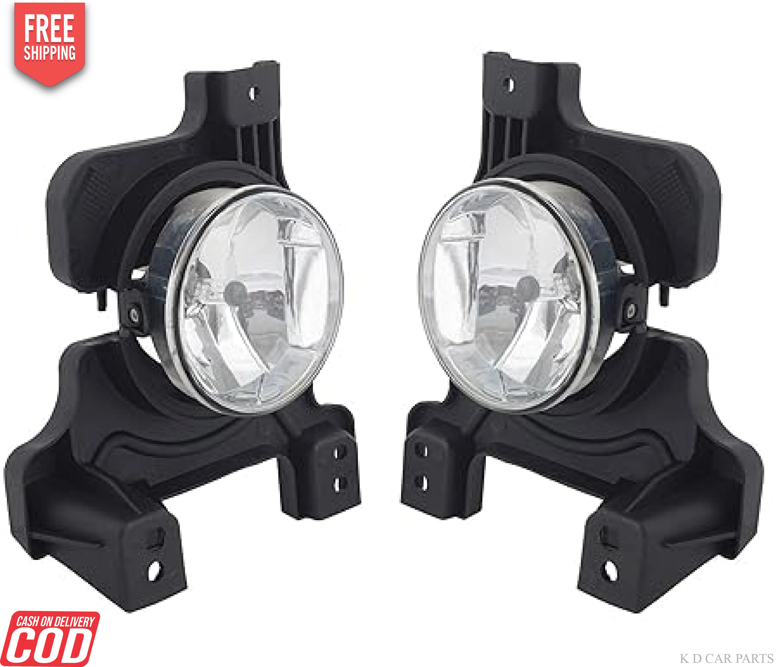 K D Fog lamp set for Mahindra Scorpio T3 With BULB (PAIR) 2017-NOW - Image 2
