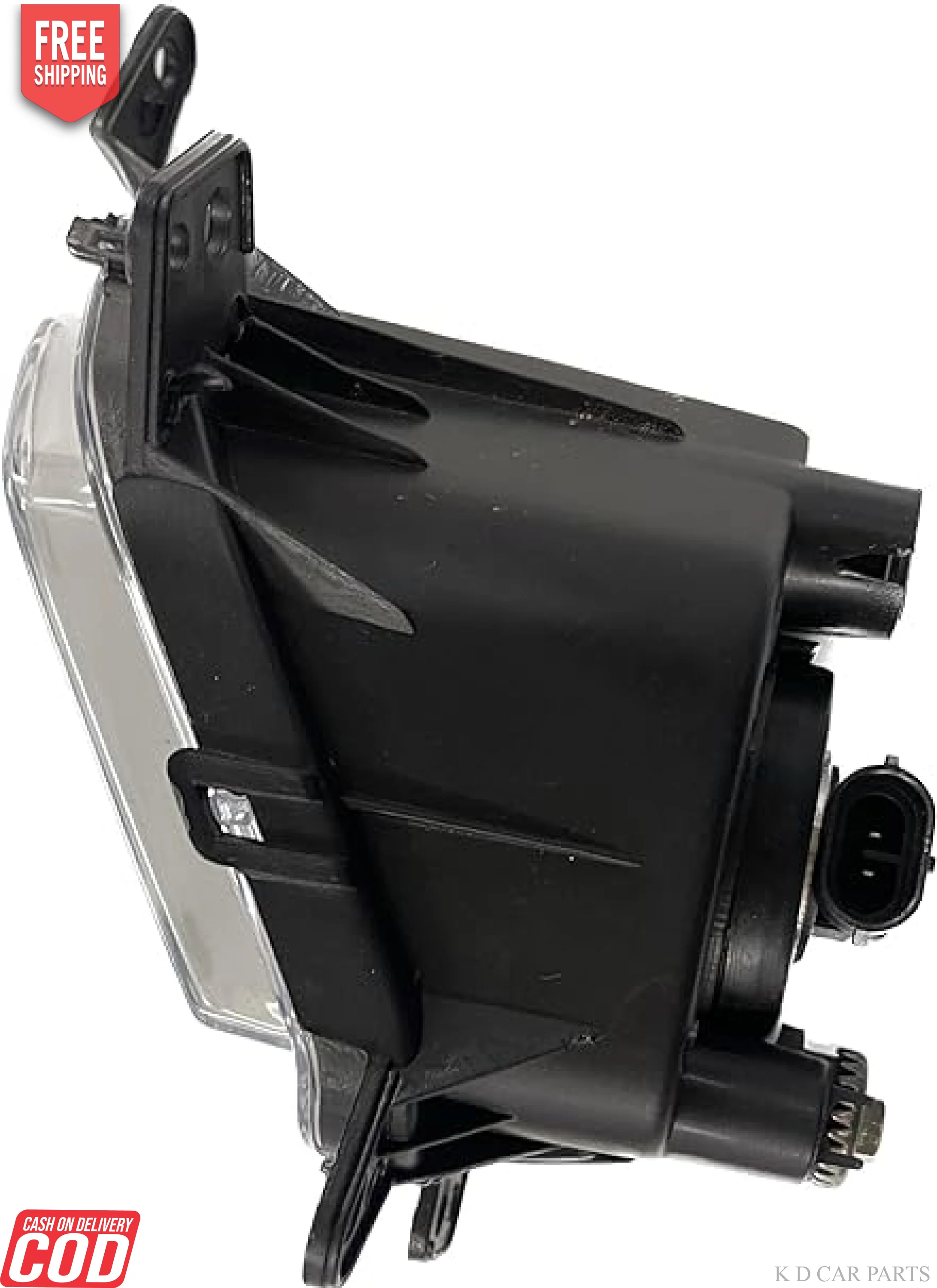 K D Fog Lamp  For Mahindra XUV 300 With Bulb, Grill, Wiring, Switch  Complete Kit 2019-2023 | Halogen - Image 4