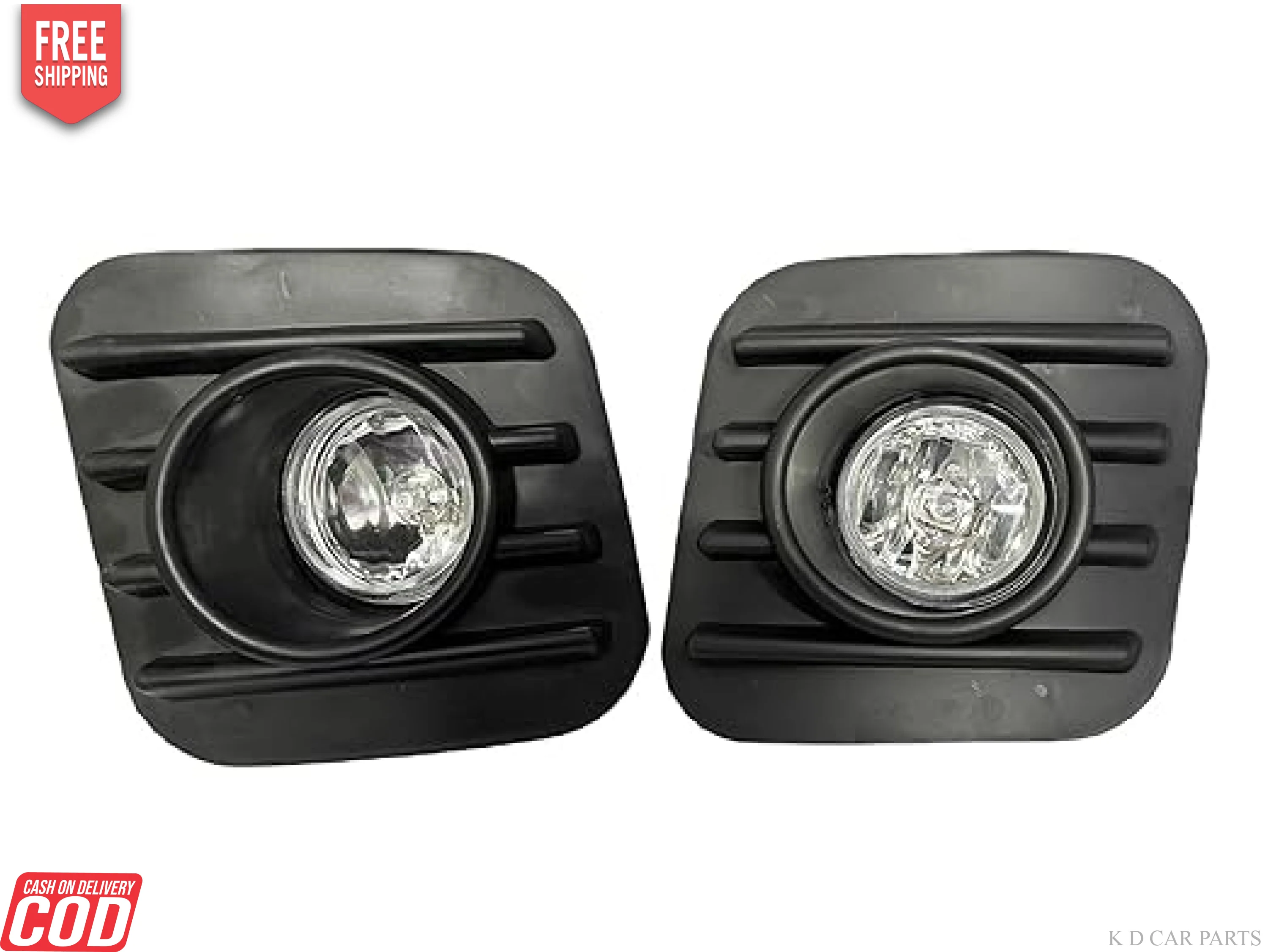 K D Fog Lamp set for Maruti Alto with Bulb 2000-2012