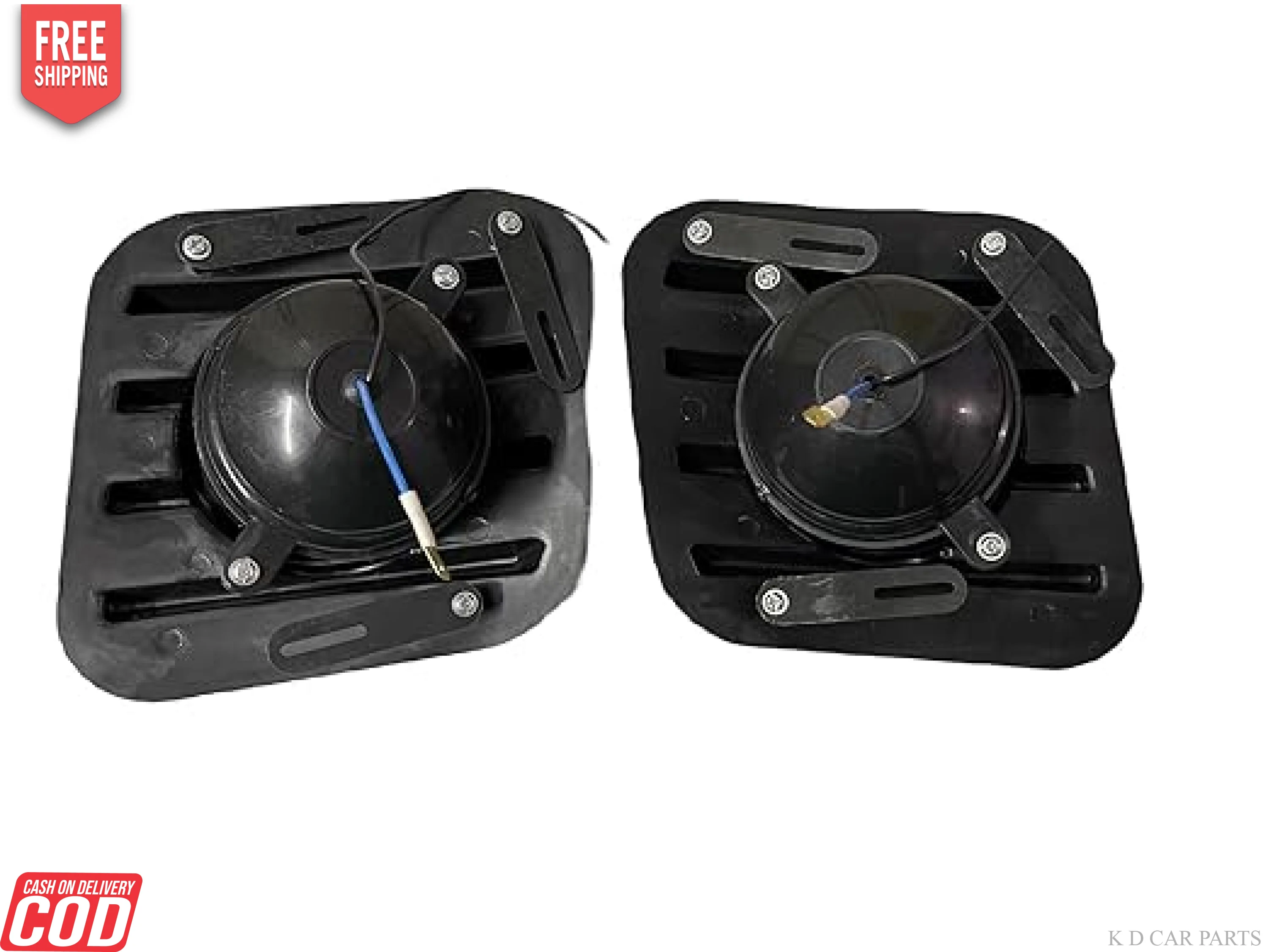 K D Fog Lamp set for Maruti Alto with Bulb 2000-2012 - Image 2