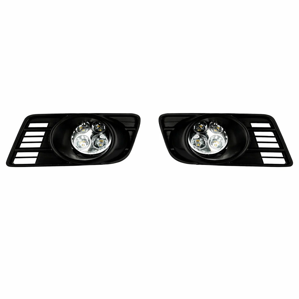 K D LED Fog Lamp Set For Maruti Suzuki Swift Dzire 2008-2012 (Pair)