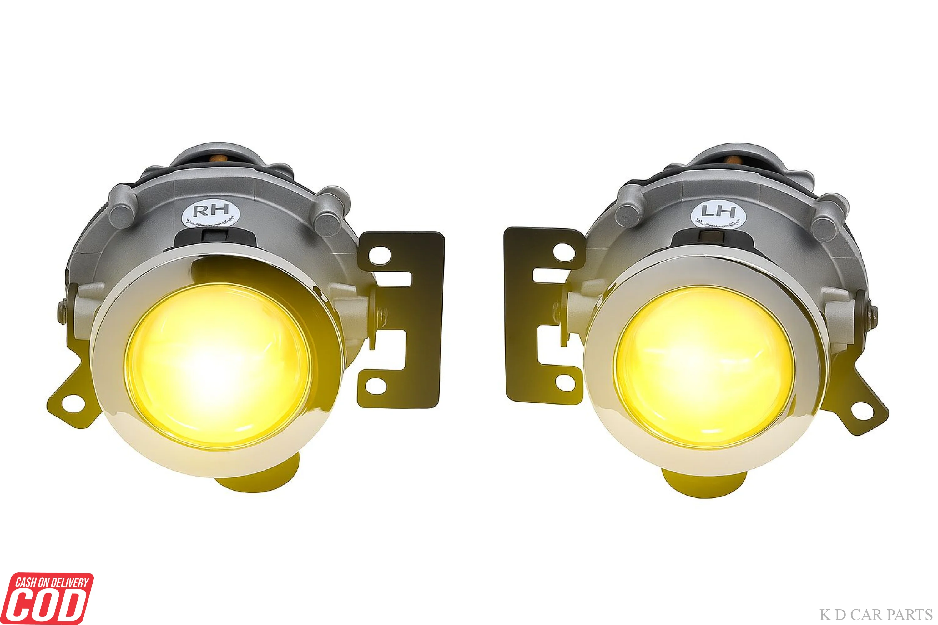 K D Fog Lamp Set for Maruti Suzuki Victoris Halogen 2025-NOW Models (WARM WHITE)