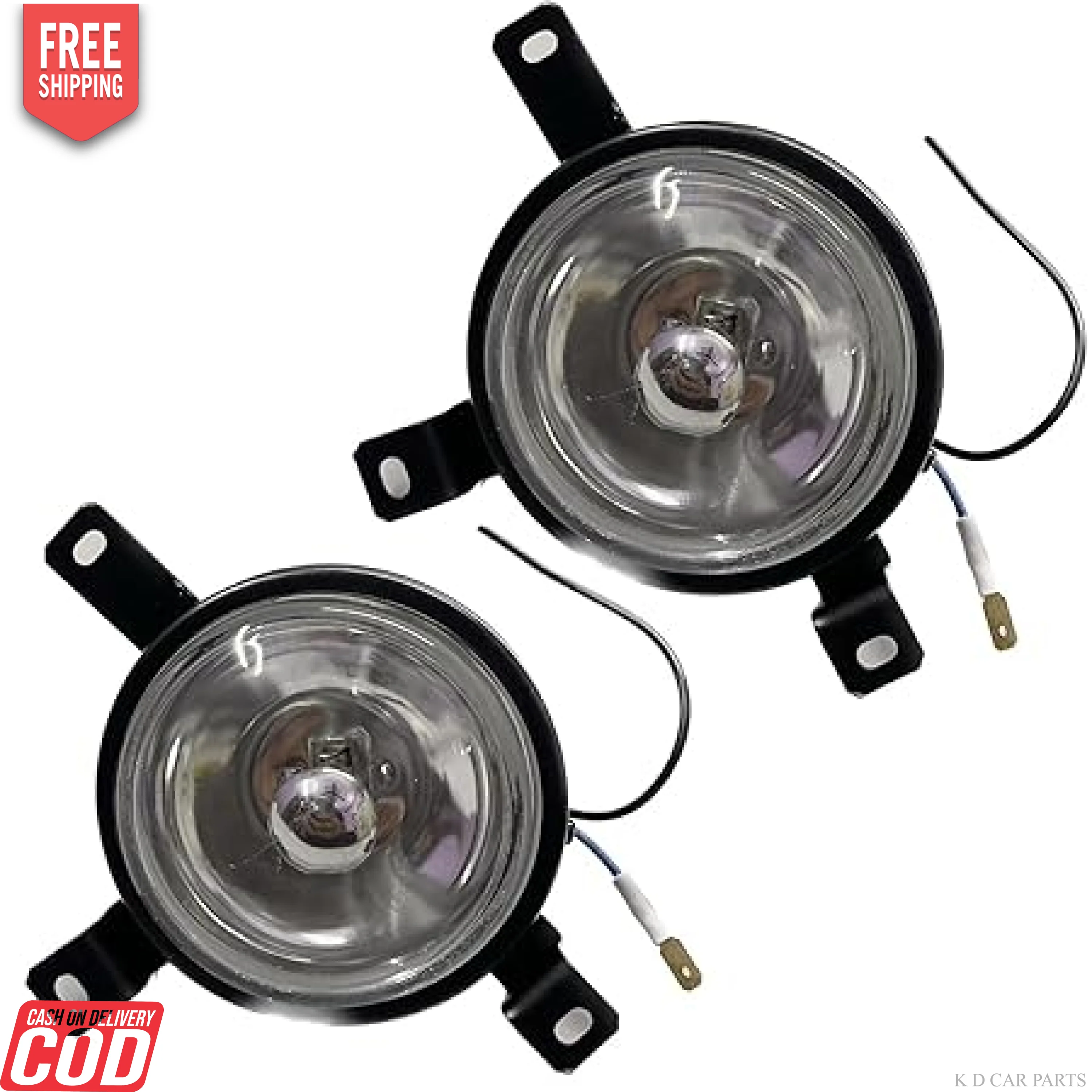 K D Fog Lamp  For Maruti Wagonr  With Bulb 2006-2010 T3