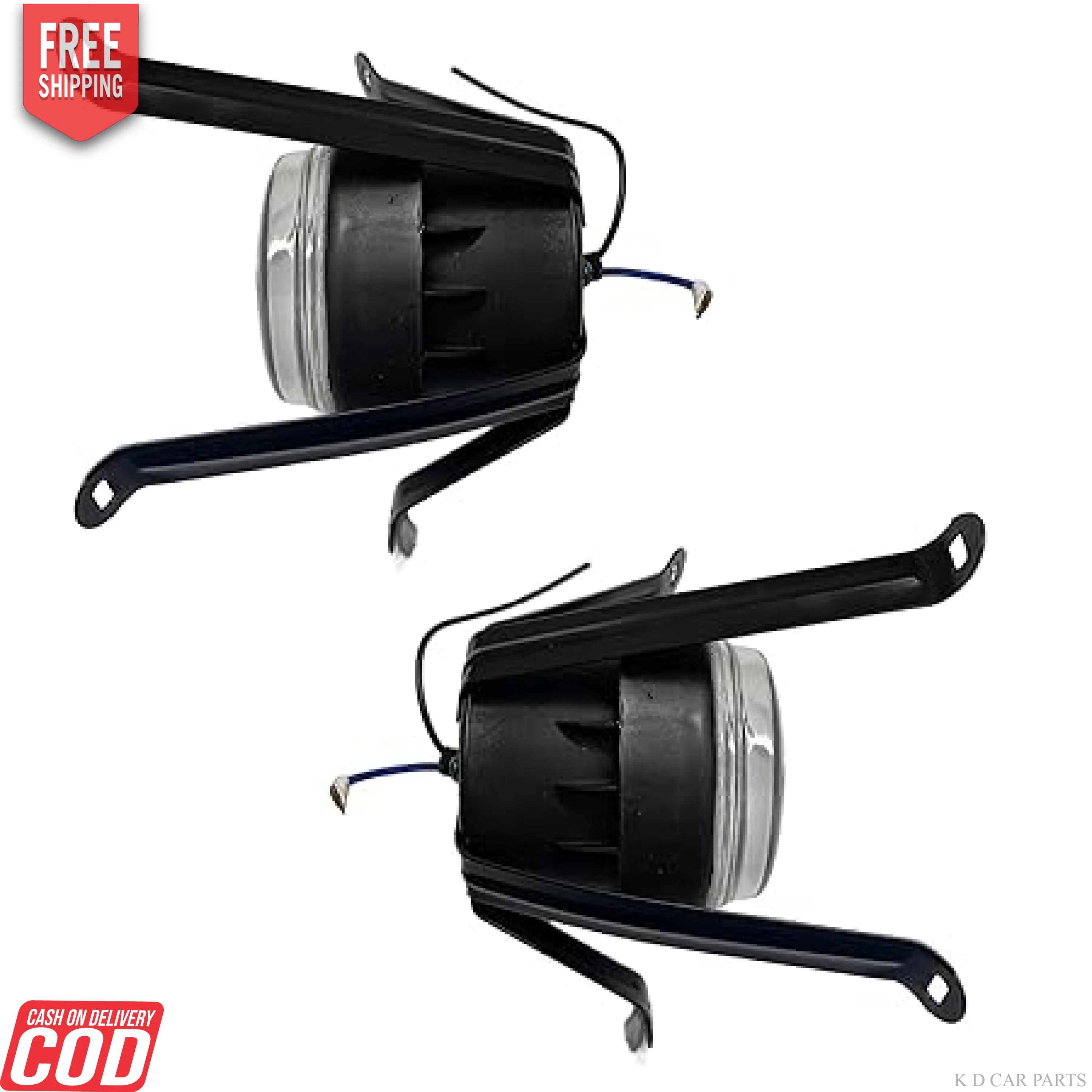 K D Fog Lamp  For Maruti Zen Estilo (With Bulb) 2009-2013 Type 2 - Image 2