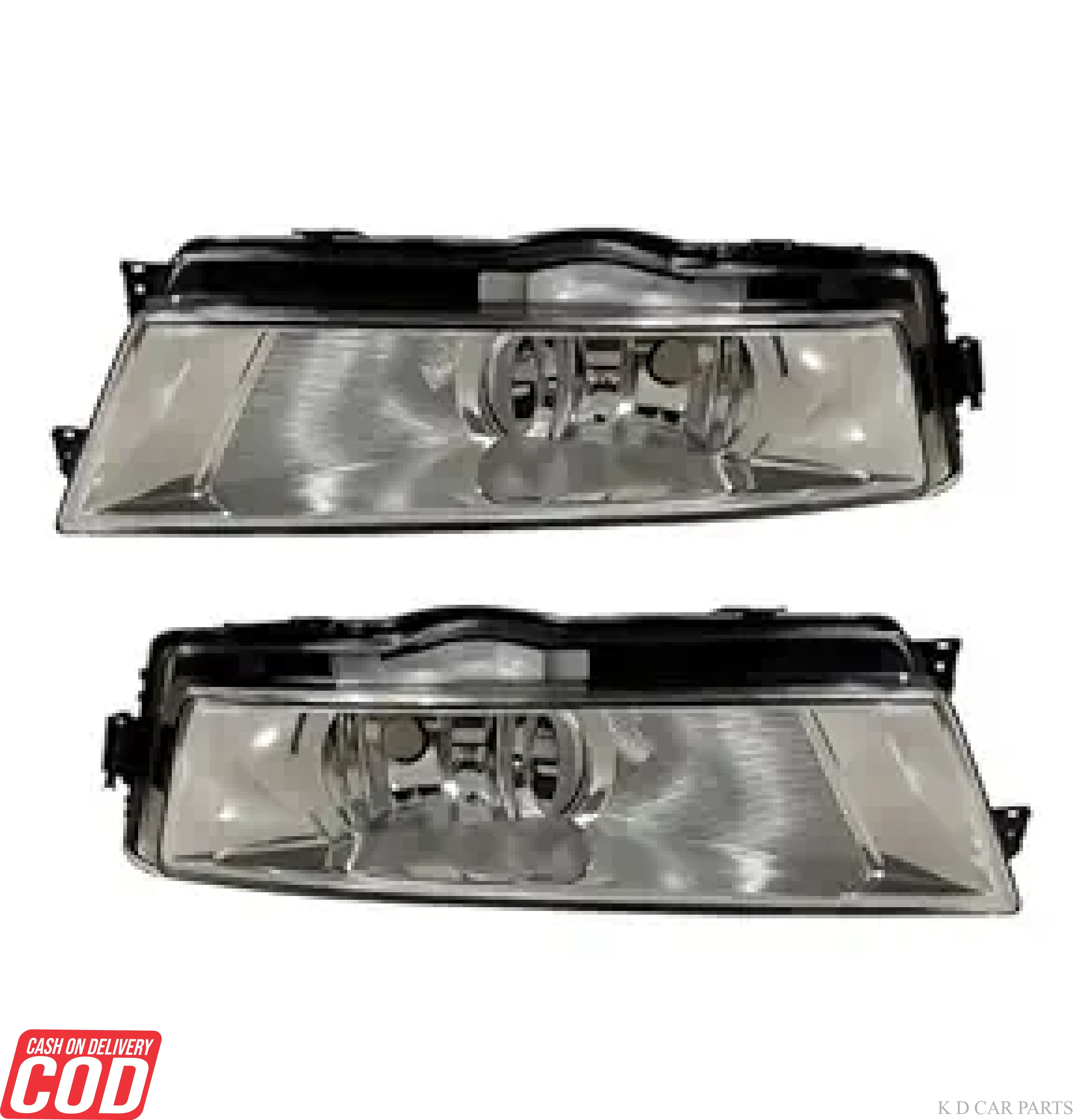 K D Fog Lamp set for Skoda Rapid Type 2 White (2016-NOW) PAIR