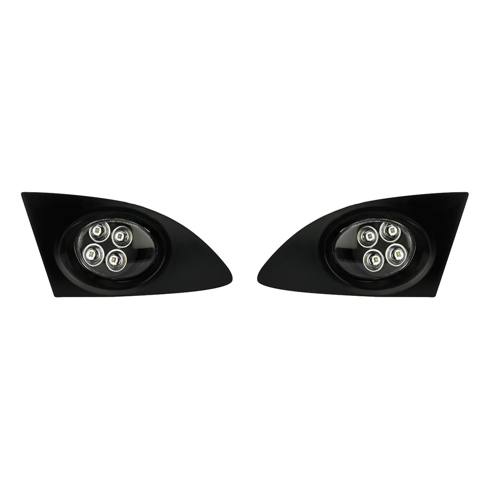 K D LED Fog Lamp Set For Tata Indica/Indigo V2 2002-2018 (Pair)