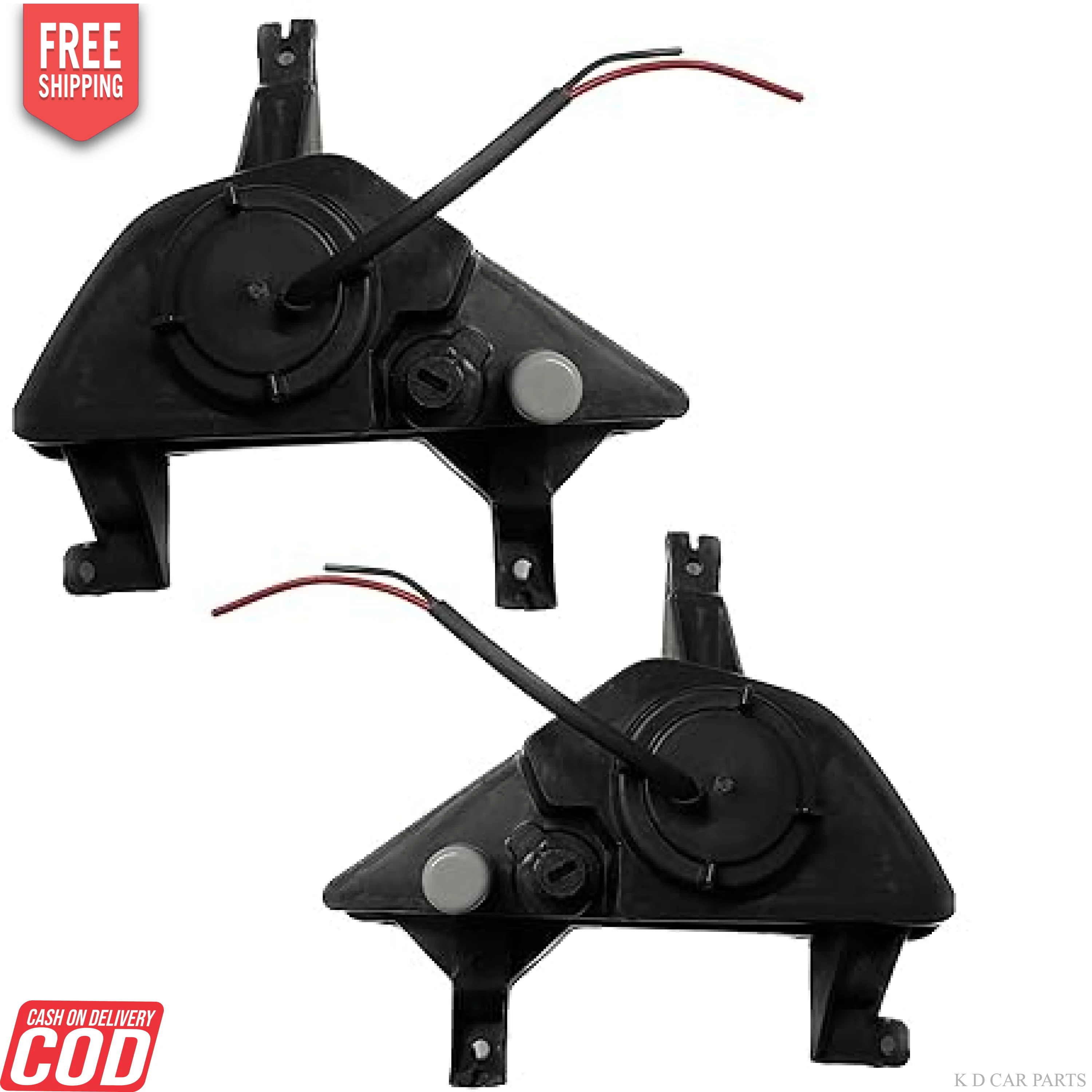 K D Fog Lamp For Tata Nano Type 1 With Bulb 2009-2018, Halogen - Image 2