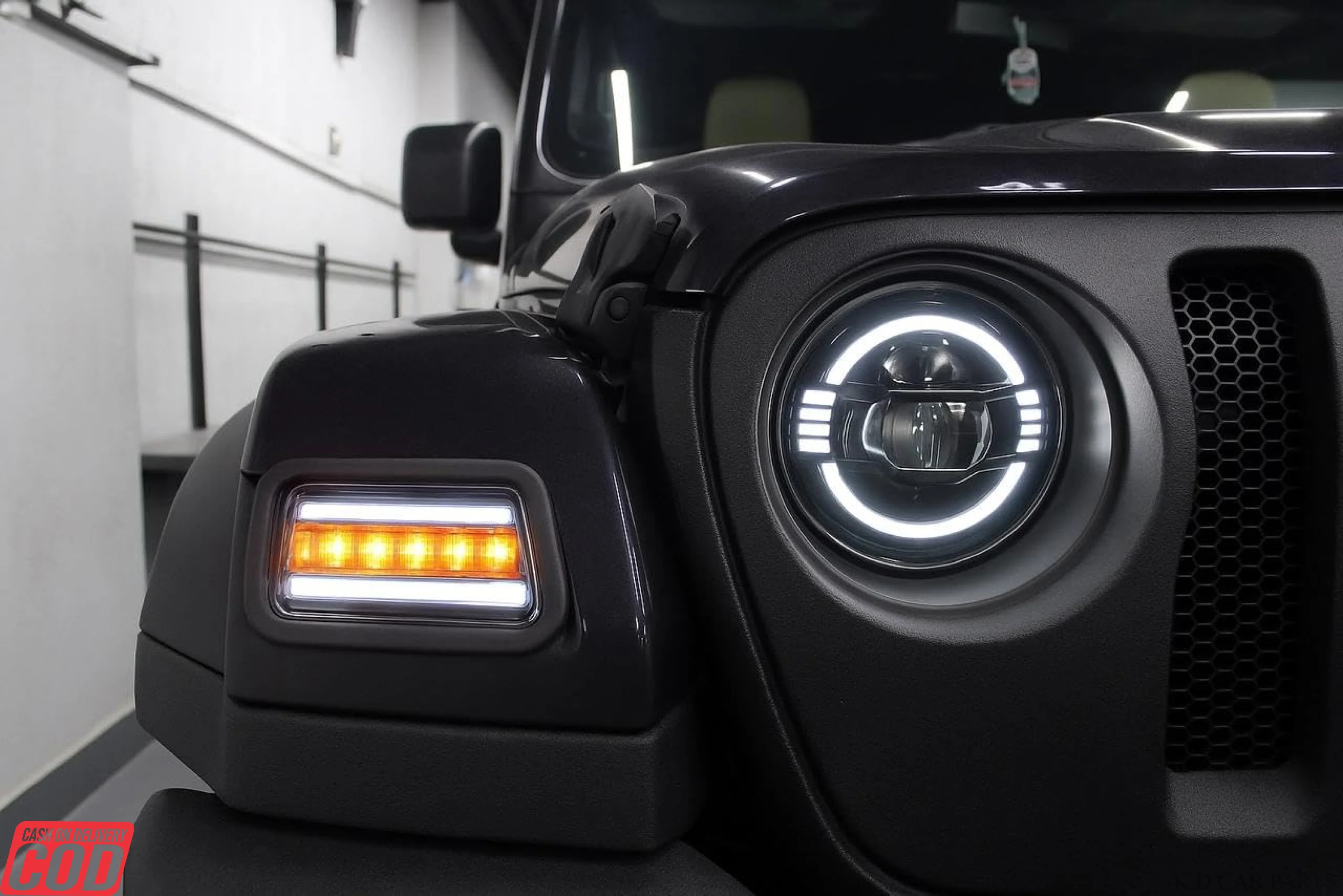 K D Front Fender DRL LED With Matrix Indicator Light For Mahindra Thar (2020-Onwards) SET - Image 6