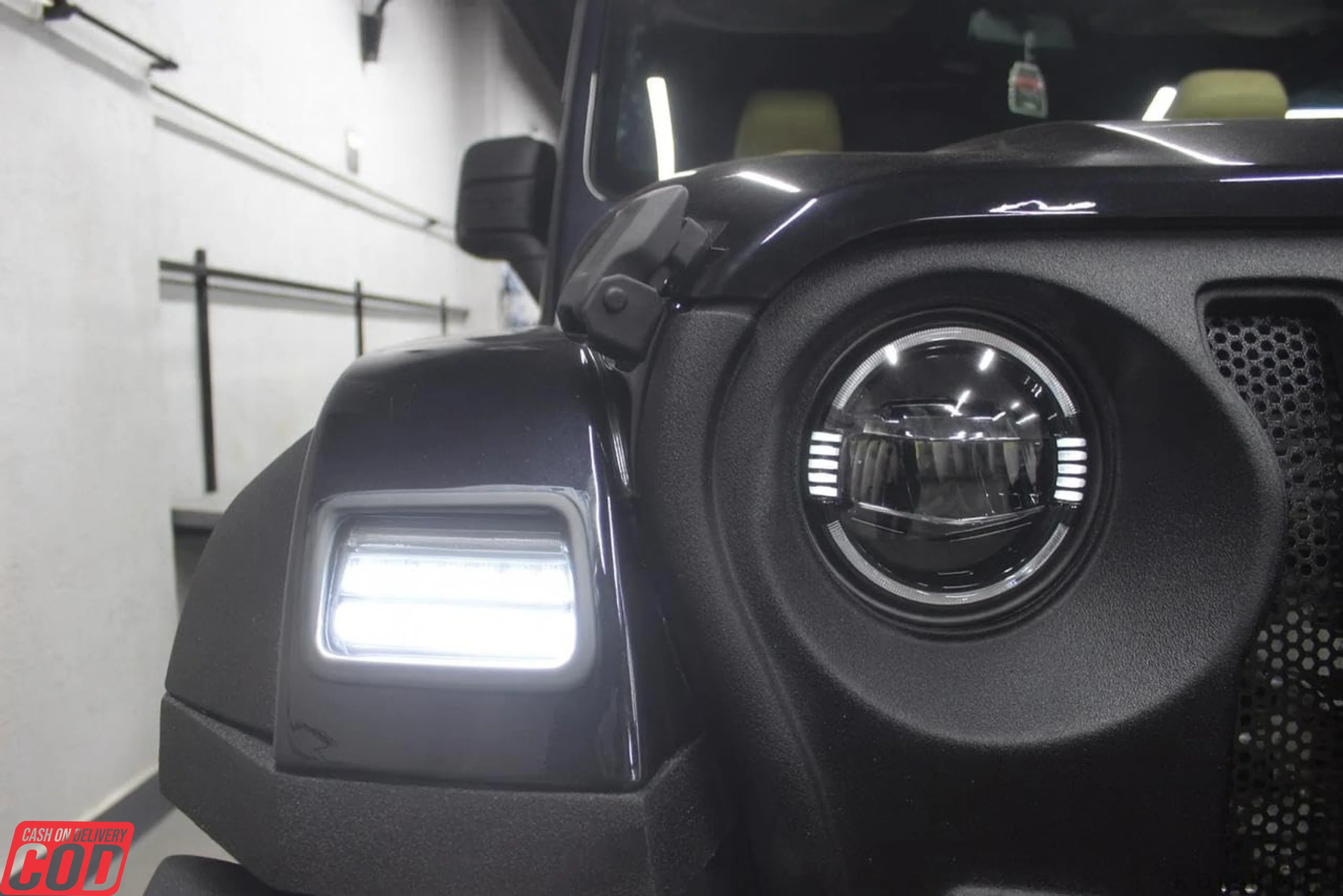 K D Front Fender DRL LED With Matrix Indicator Light For Mahindra Thar (2020-Onwards) SET - Image 7
