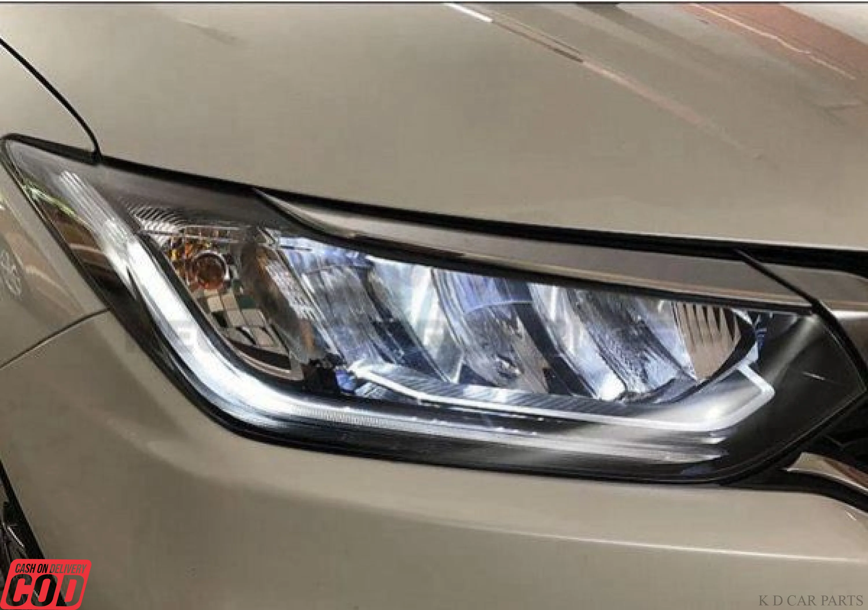 K D Head Light Assembly For Honda City Type 8 DRL (HID) 2017-2023 - Image 4