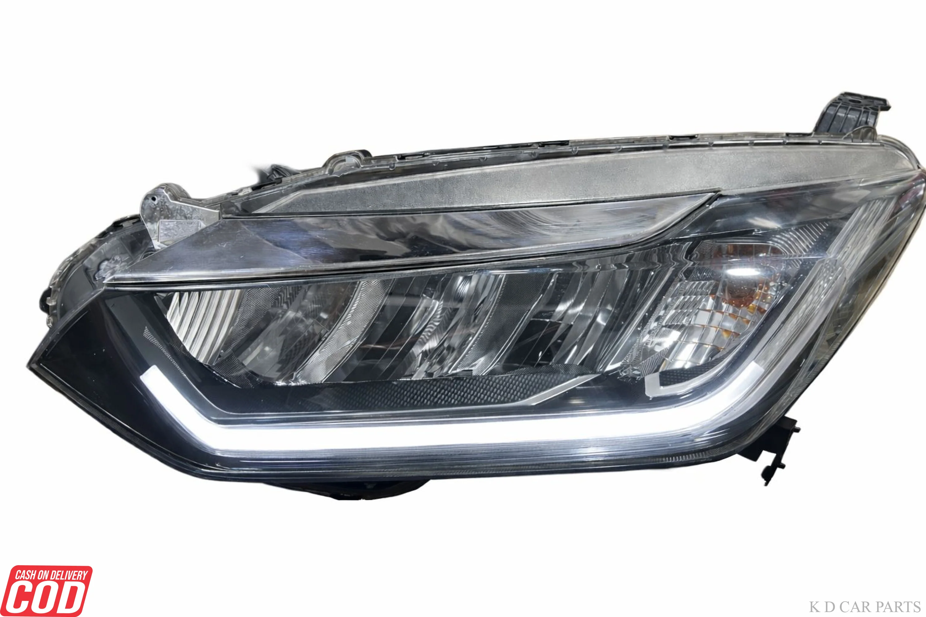 K D Head Light Assembly For Honda City Type 8 DRL (HID) 2017-2023 - Image 6