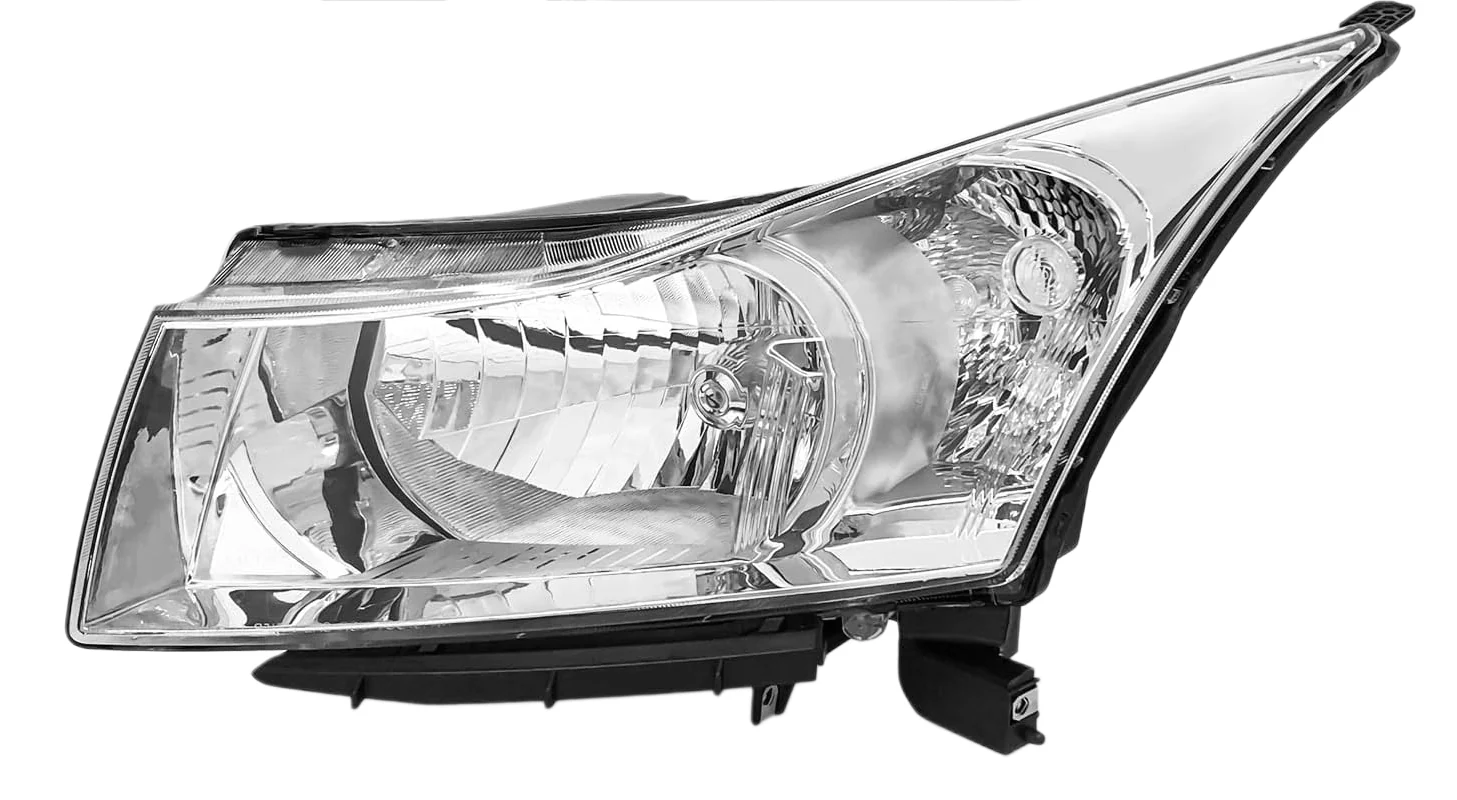 K D Headlight Assembly For Chevrolet Cruze White (2009-2013) - Image 2