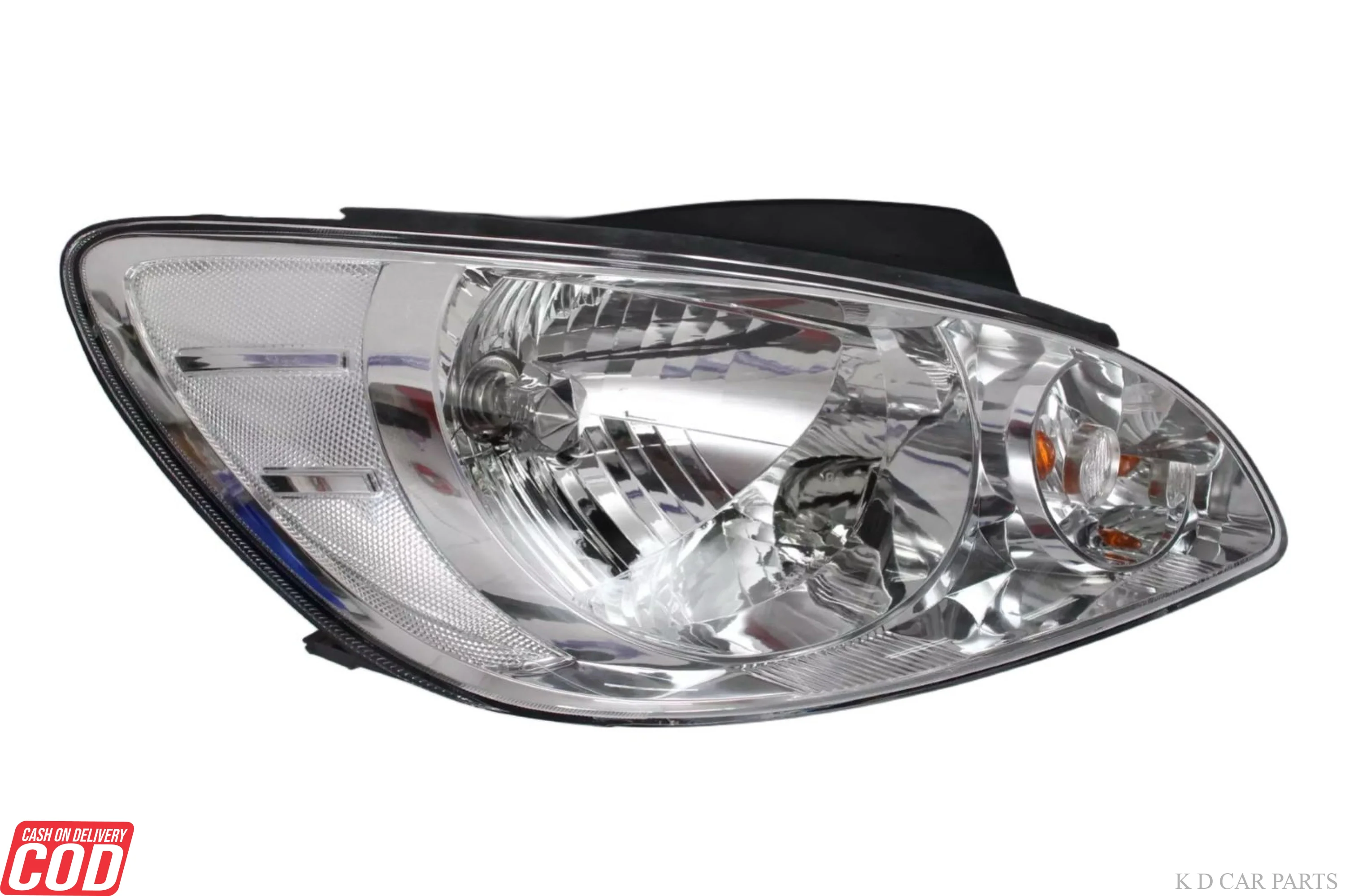 K D Headlight assembly for Hyundai Getz Prime 2007-2010 - Image 2
