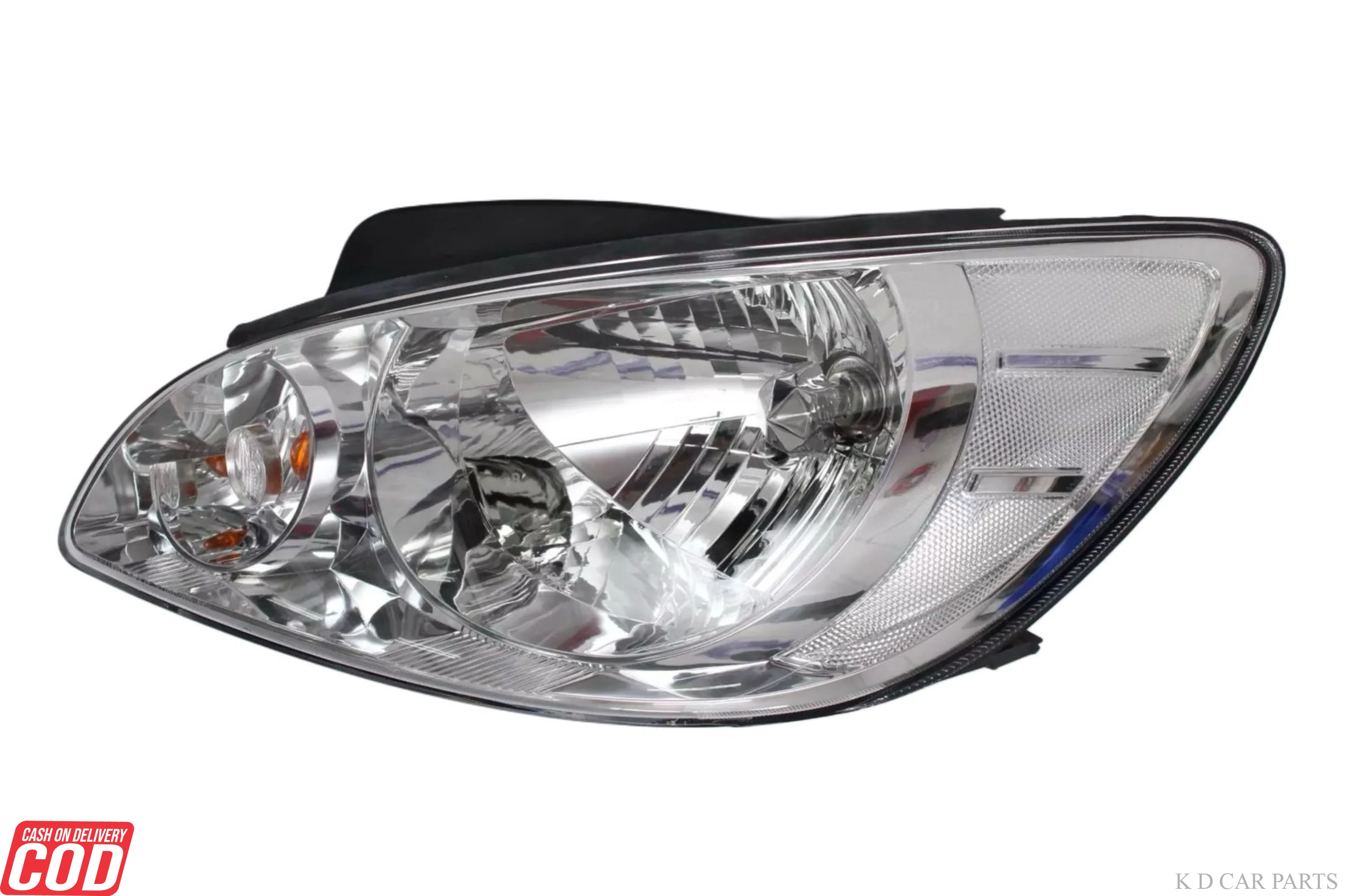 K D Headlight assembly for Hyundai Getz Prime 2007-2010 - Image 3