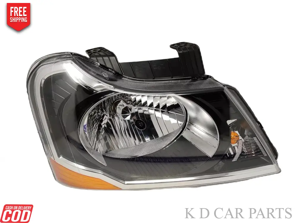 K D Headlight assembly for Mahindra XYLO 2009-2020 ( WITHOUT ADJUSTABLE MOTOR)