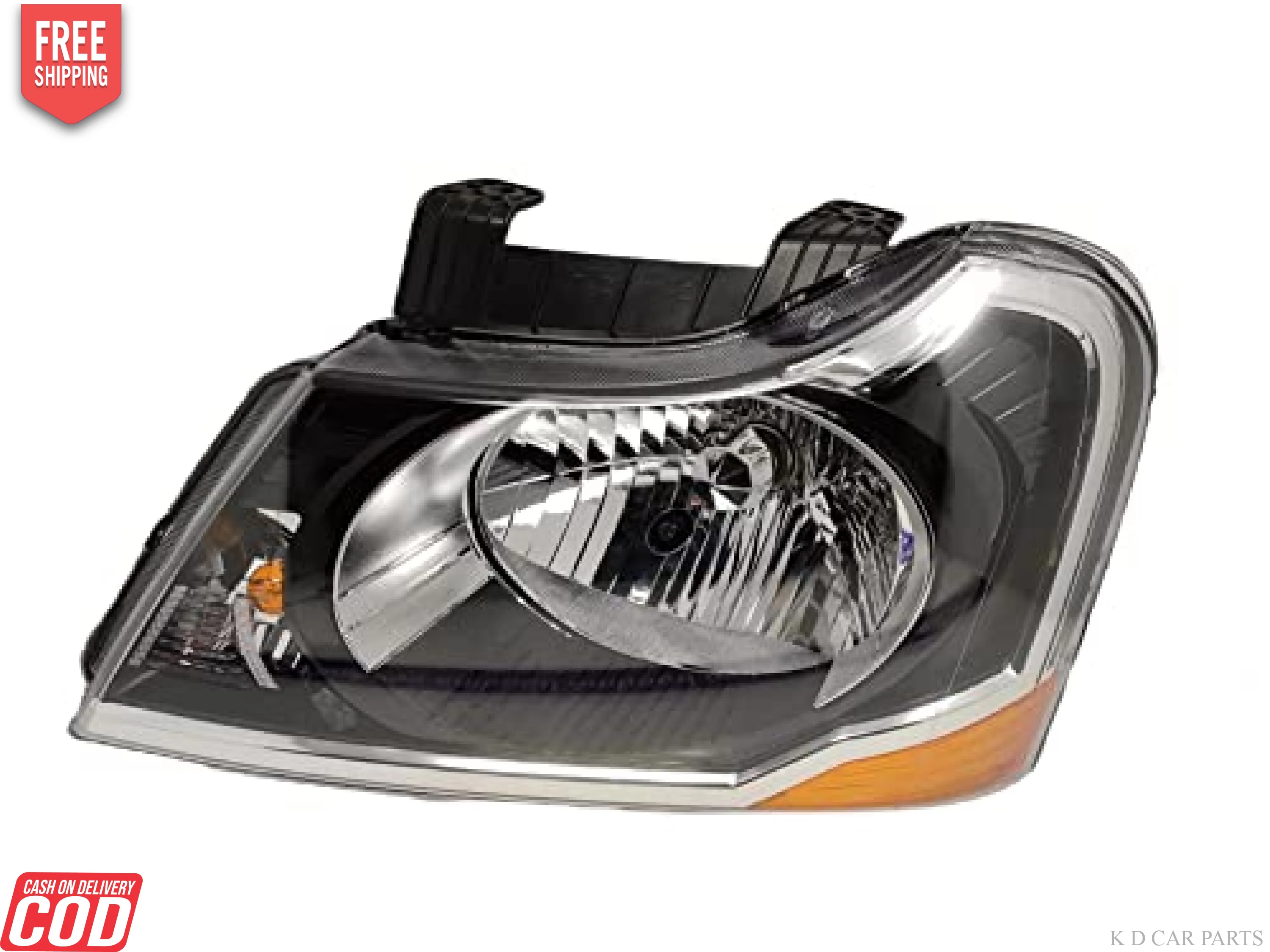 K D Headlight assembly for Mahindra XYLO 2009-2020 ( WITHOUT ADJUSTABLE MOTOR) - Image 6