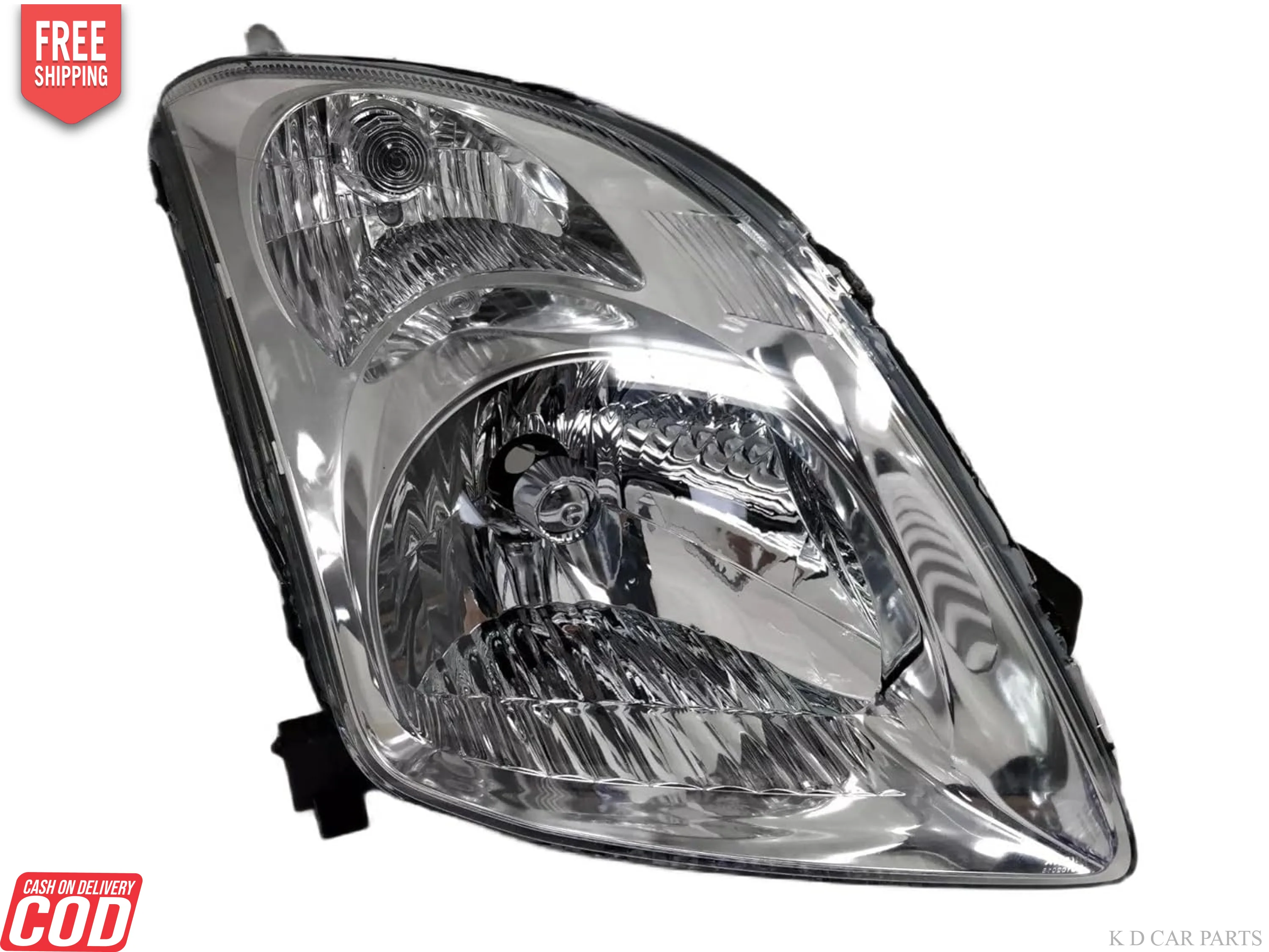 K D Headlight assembly for Maruti Swift (2005-2011) & Dzire (2008-2012) ( WITHOUT ADJUSTABLE MOTOR)