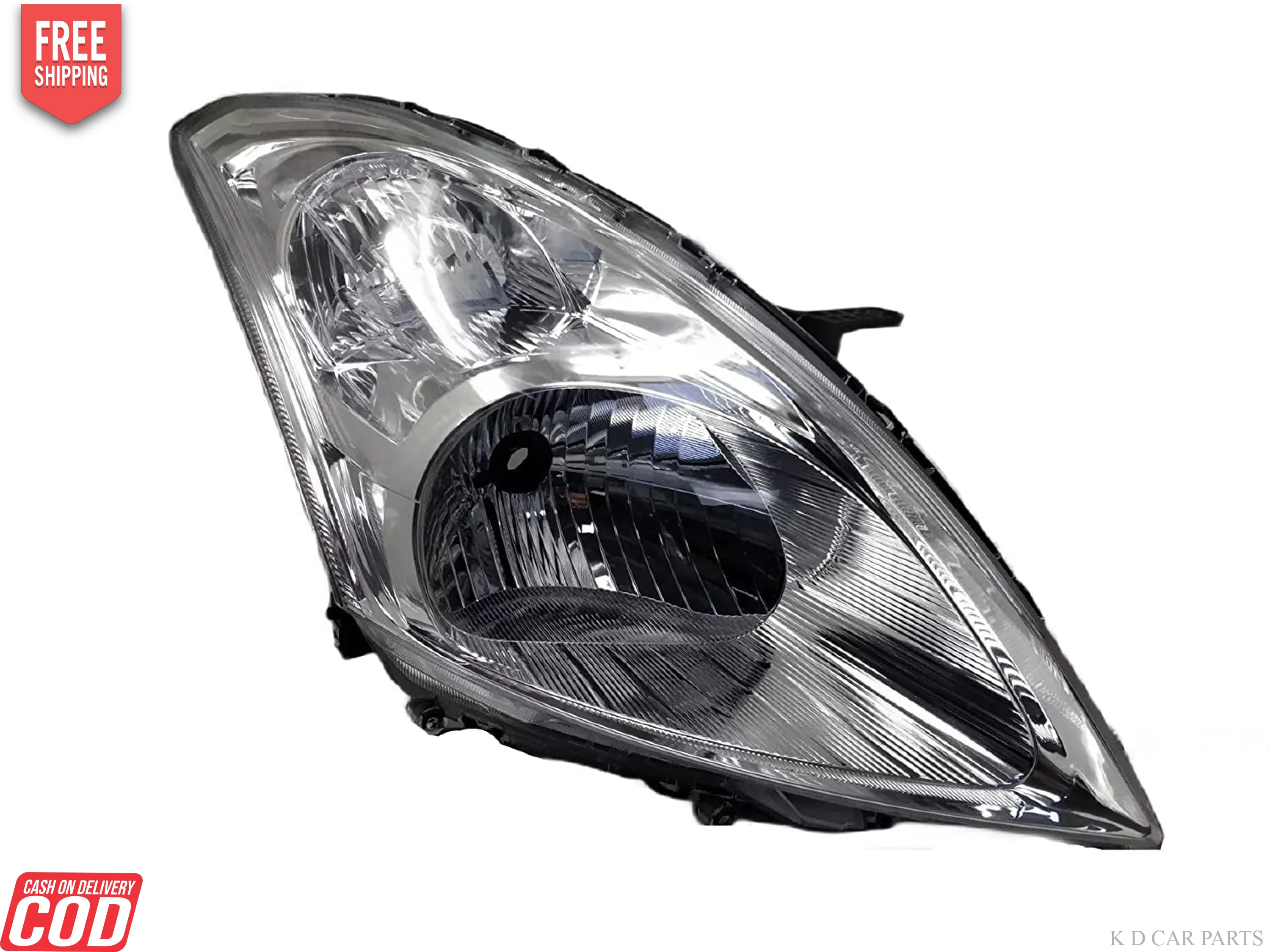 K D Headlight assembly for Maruti Swift (2011-2017) & Dzire (2012-2017)  ( WITHOUT ADJUSTABLE MOTOR) - Image 2