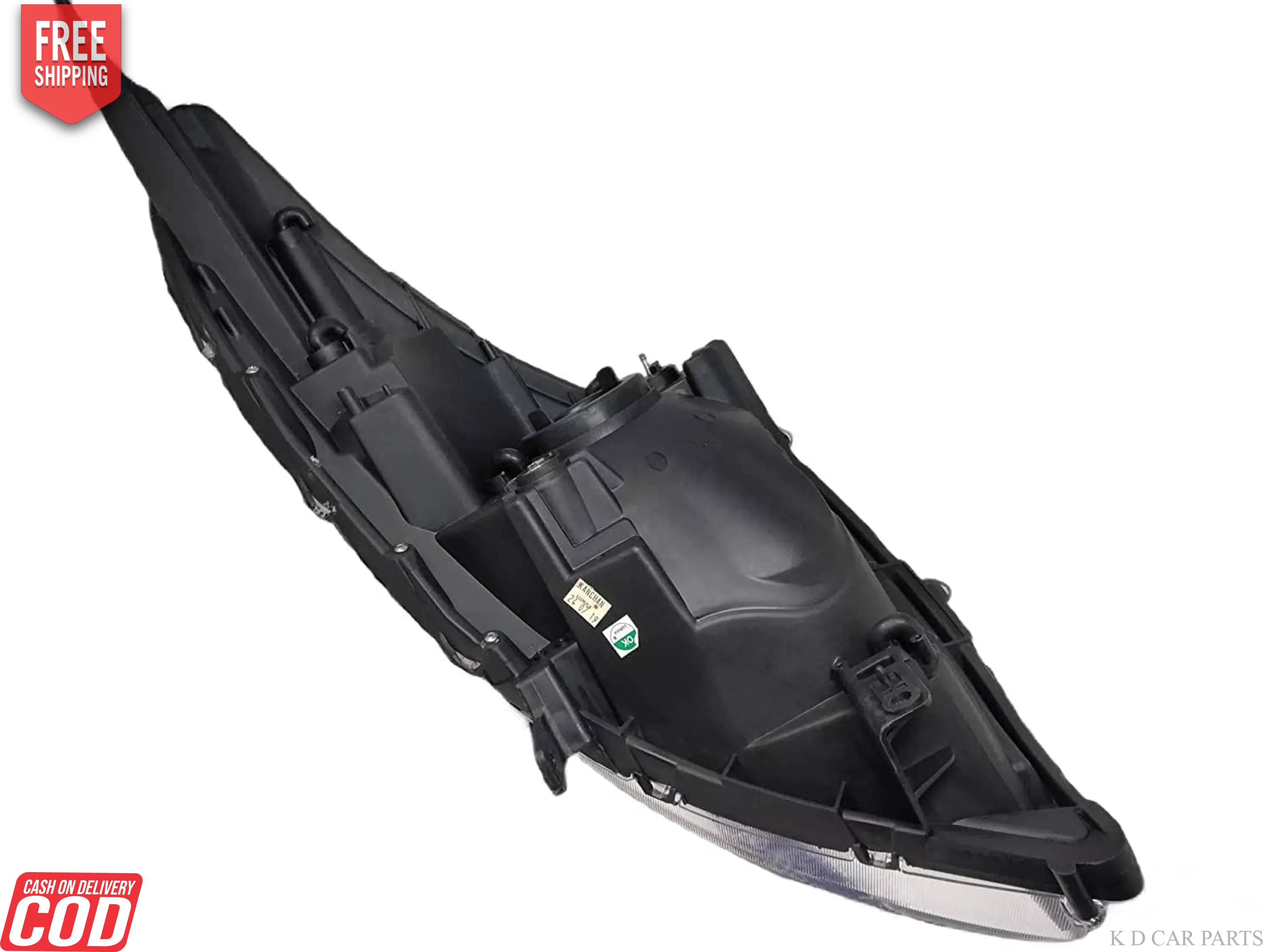 K D Headlight assembly for Maruti Swift (2011-2017) & Dzire (2012-2017)  ( WITHOUT ADJUSTABLE MOTOR) - Image 4