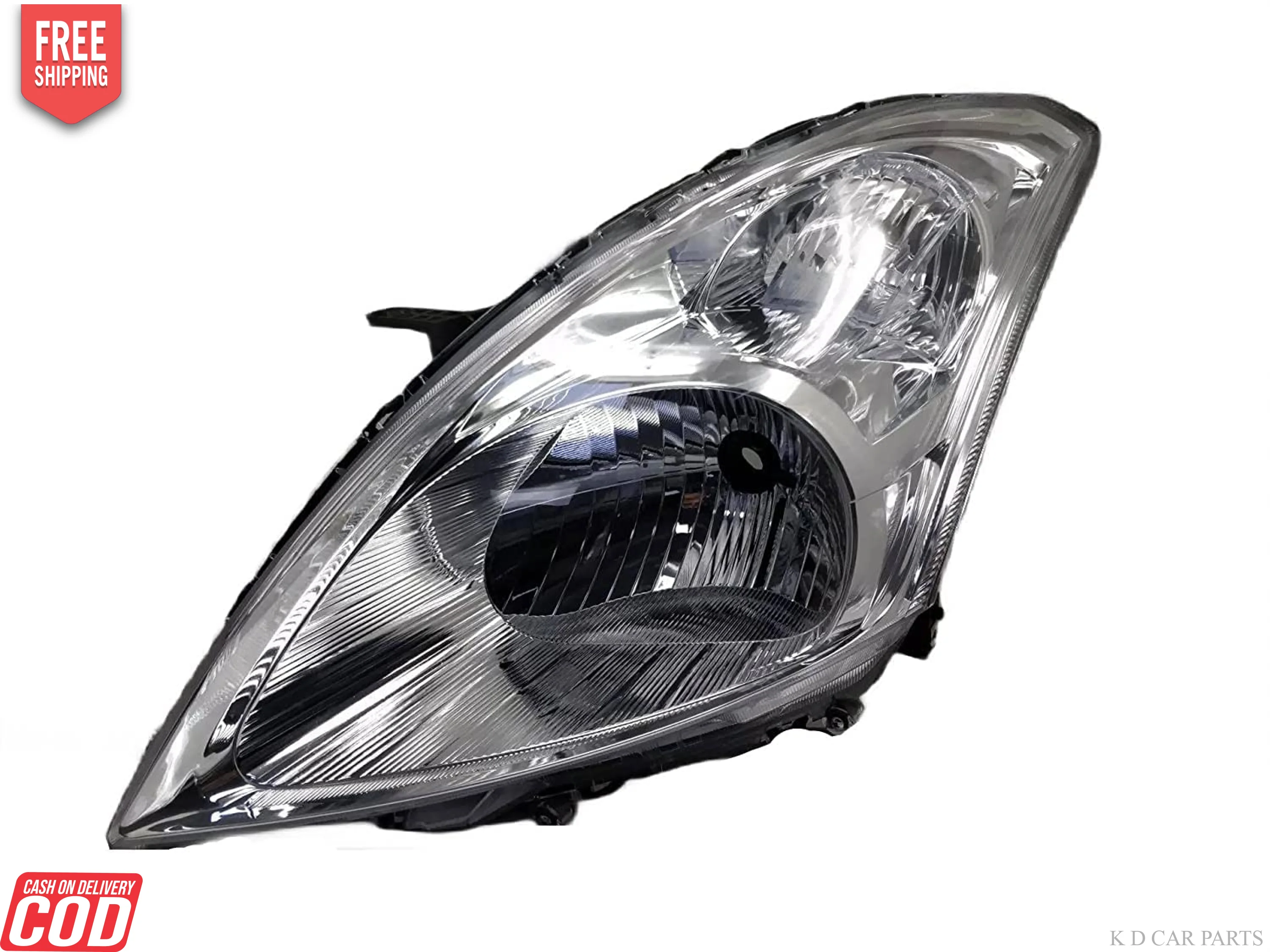 K D Headlight assembly for Maruti Swift (2011-2017) & Dzire (2012-2017)  ( WITHOUT ADJUSTABLE MOTOR) - Image 7