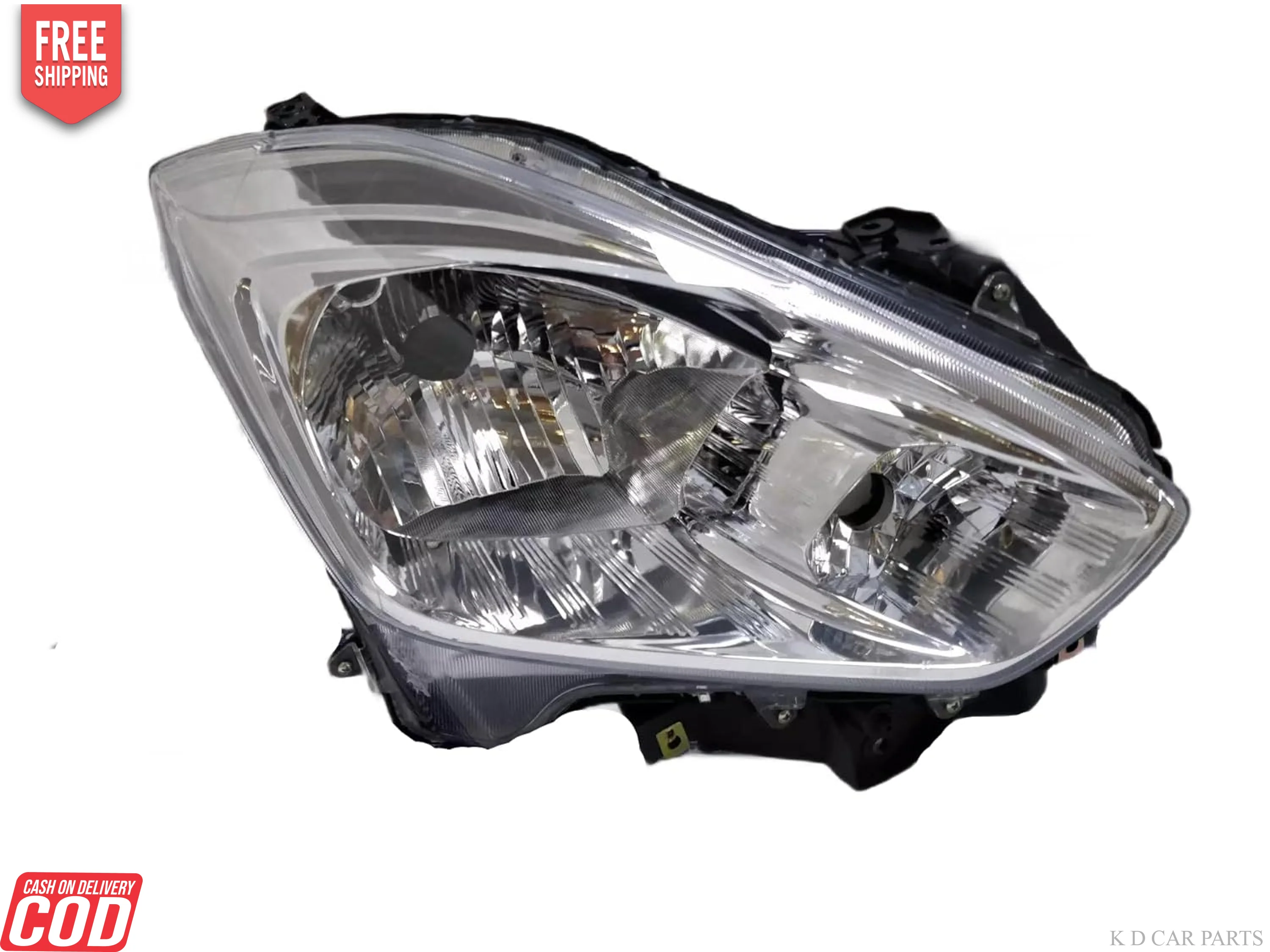 K D Headlight assembly for Maruti Swift (2018-2021) & Dzire (2017-2020) Type 4 ( WITHOUT ADJUSTABLE MOTOR) - Image 2