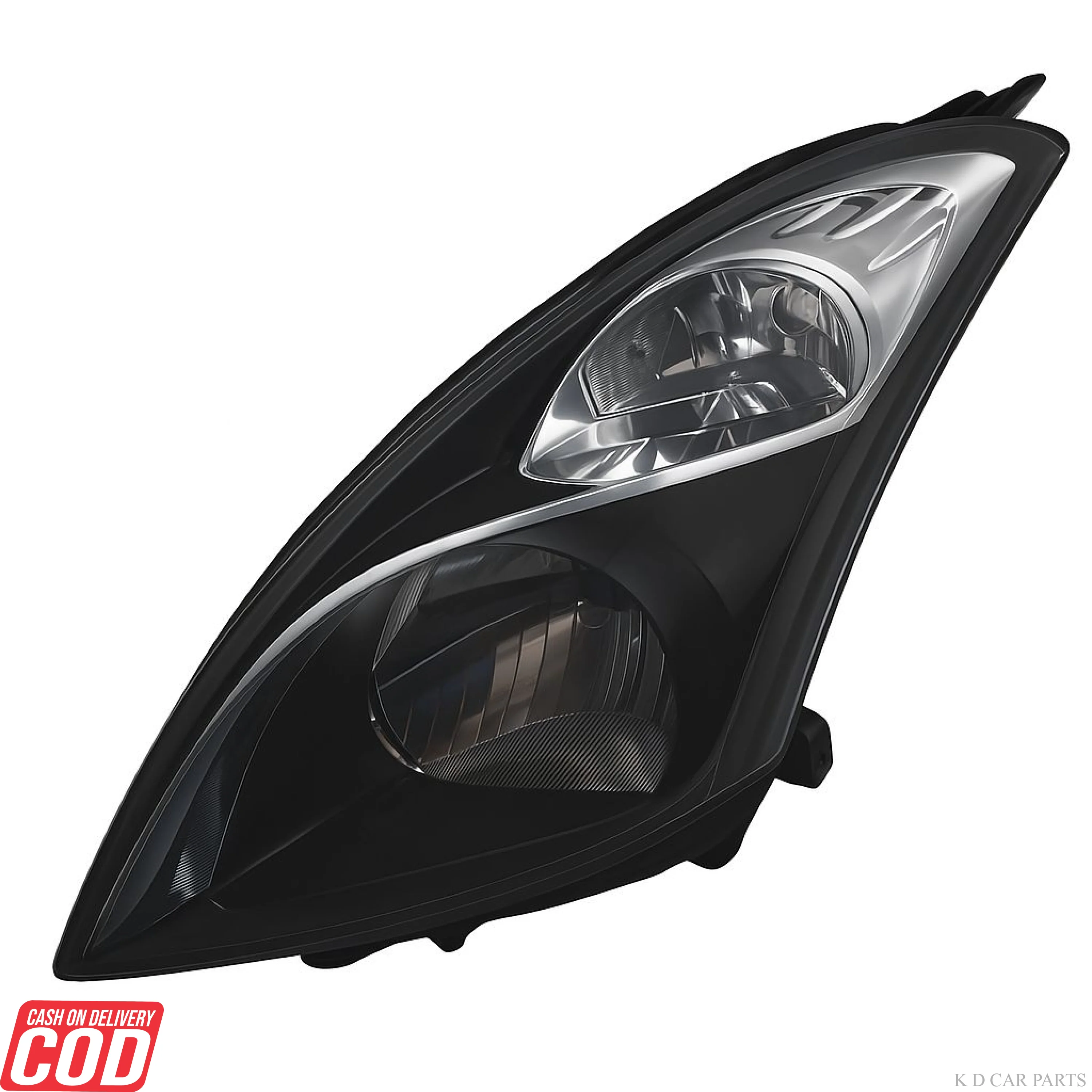 K D Headlight assembly for Maruti Swift Type 3 Black  2012-2016 - Image 3